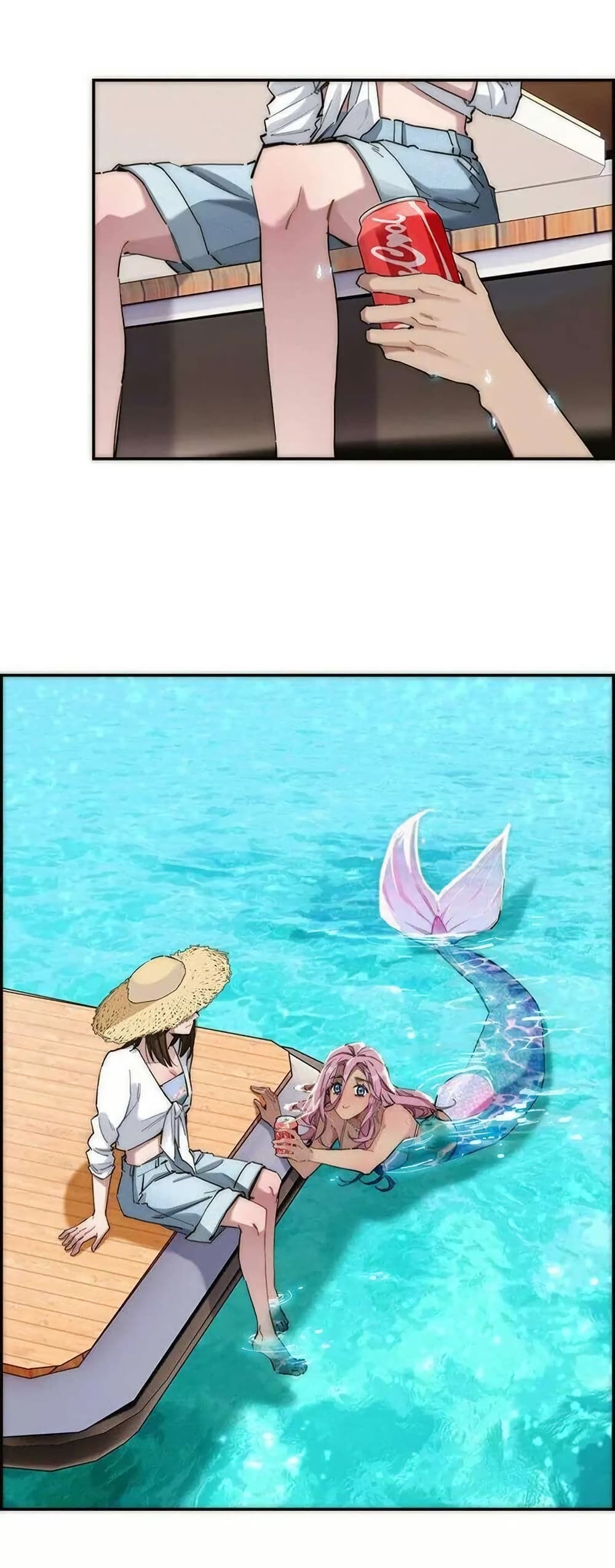 After Losing My Job, I Met Miss Mermaid at the Beach page 6