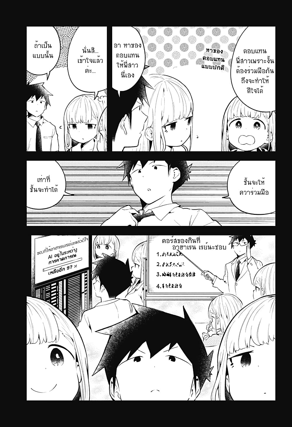 Aharen-san wa Hakarenai page 9