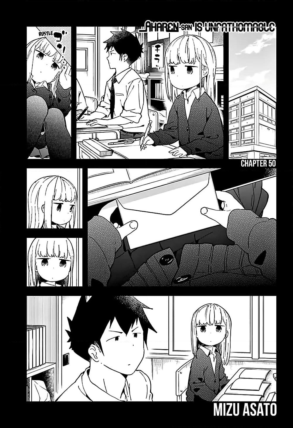 Aharen-san wa Hakarenai page 1