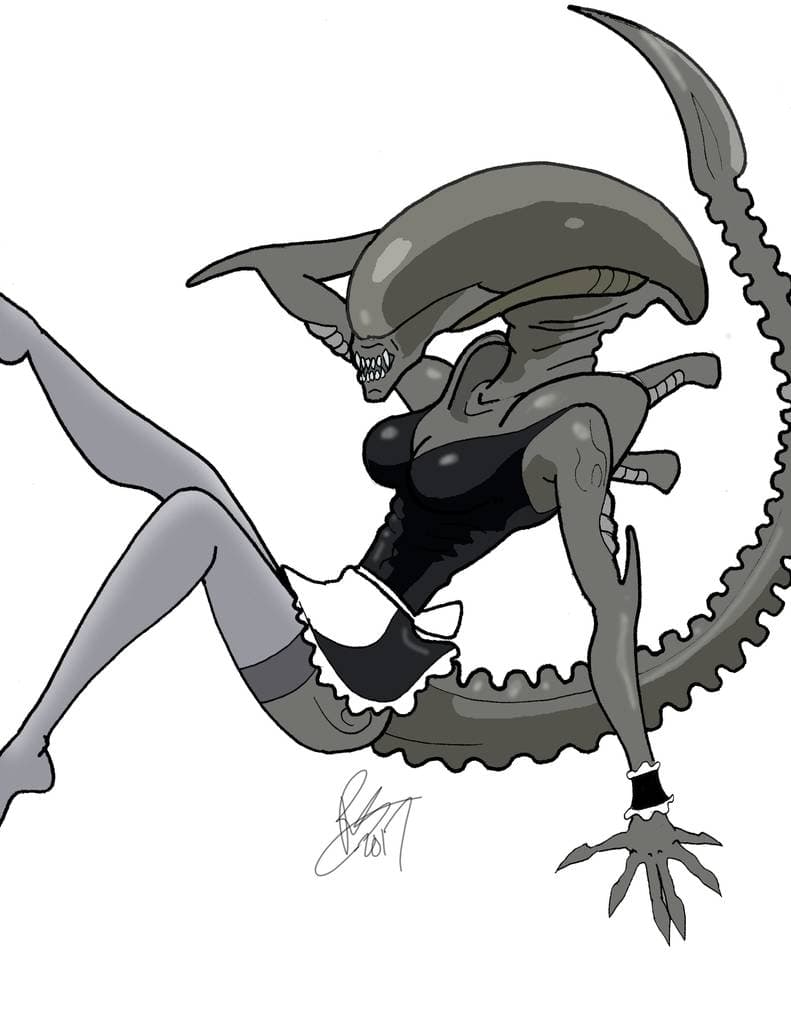 Alien Manga: The Uninvited Guest page 1