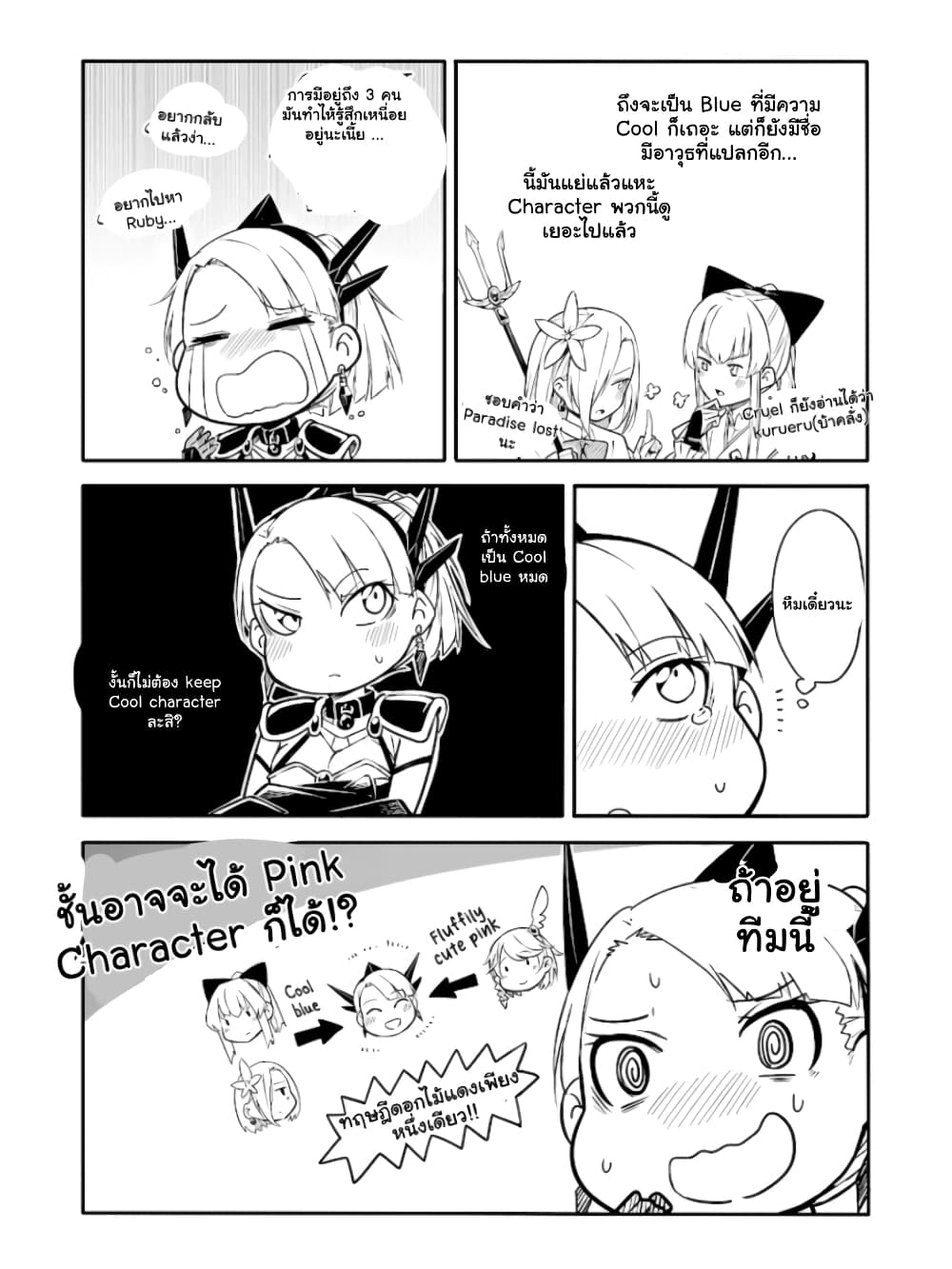 Ao ga Cool nante Dare ga Kimeta!? page 8