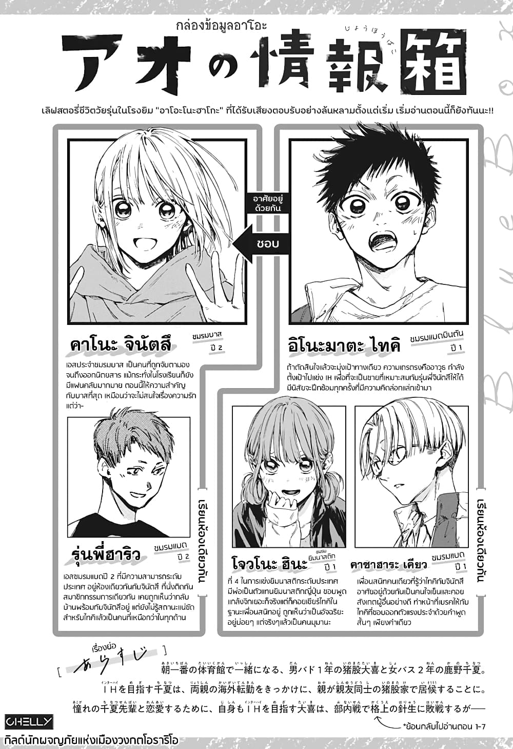 Ao no Hako page 1