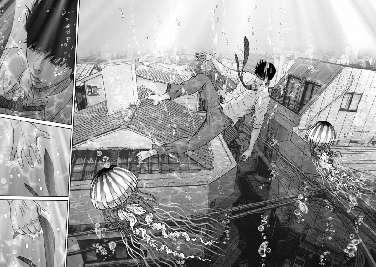 Bathtub ni Notta Kyoudai: Chikyuu Suibotsu Ki page 13