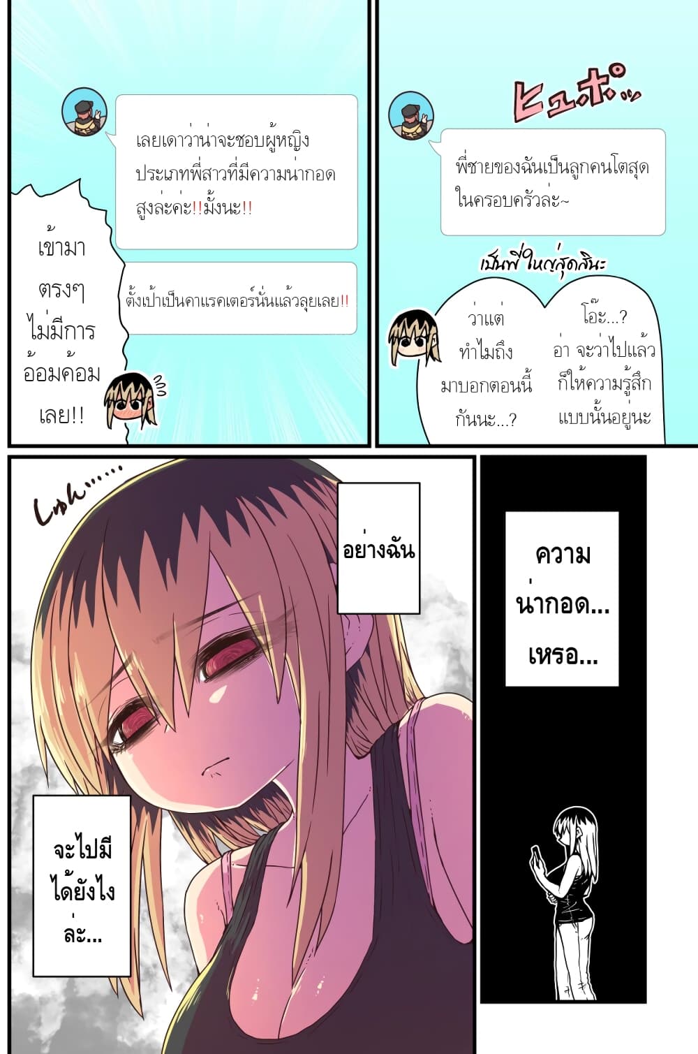 Batsuichi de Nakimushi na Otonari-sanan page 2