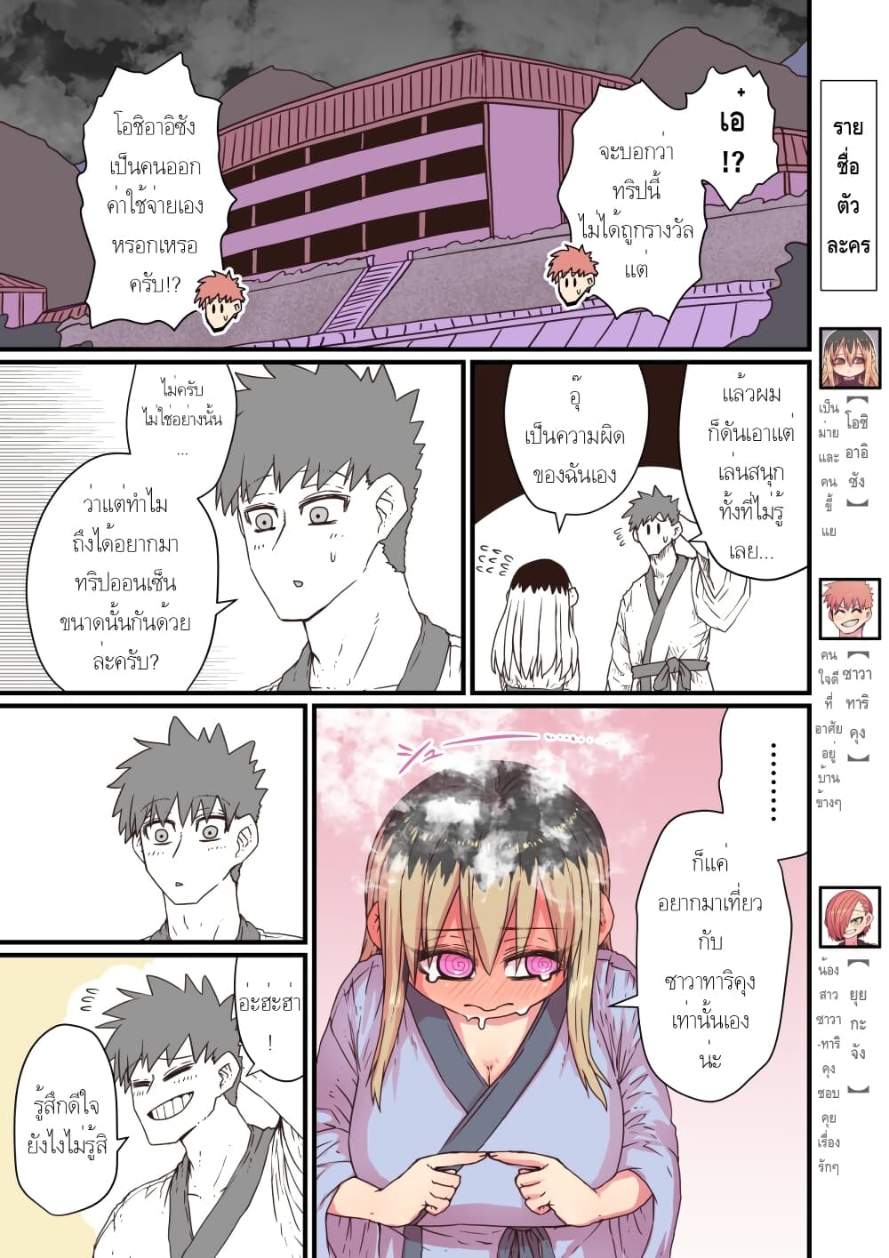Batsuichi de Nakimushi na Otonari-sanan page 1