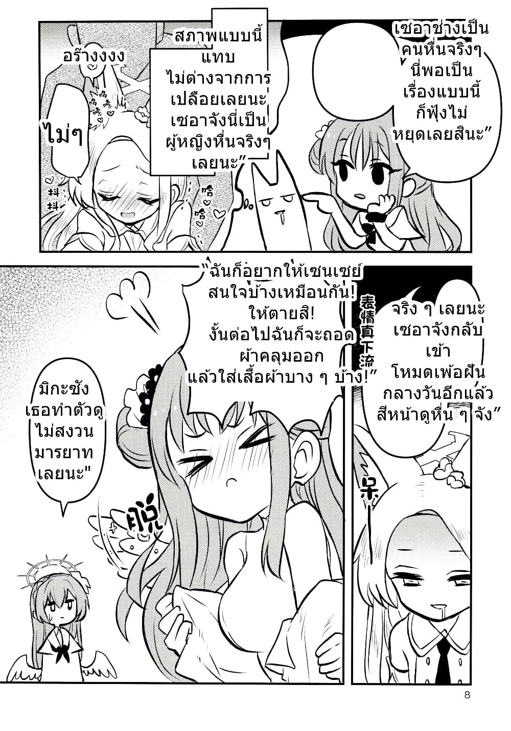 Blue Archive Seia-chan ni Monomoushitai By Girotin page 8