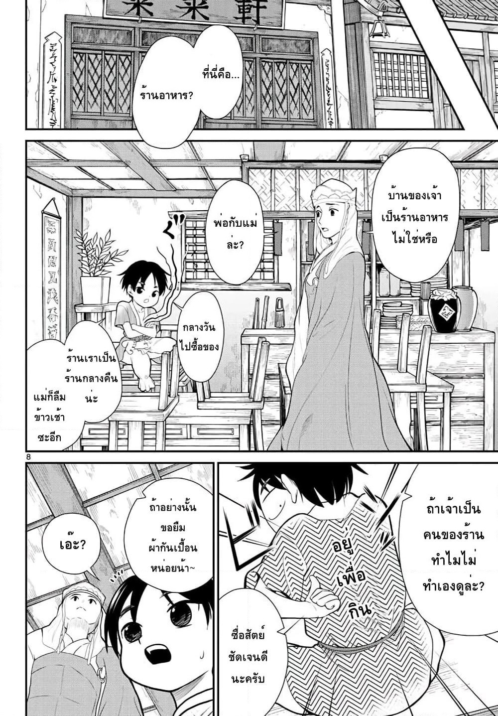 Bonnou Saiyuuki ไซอิ๋วสายบาป page 8