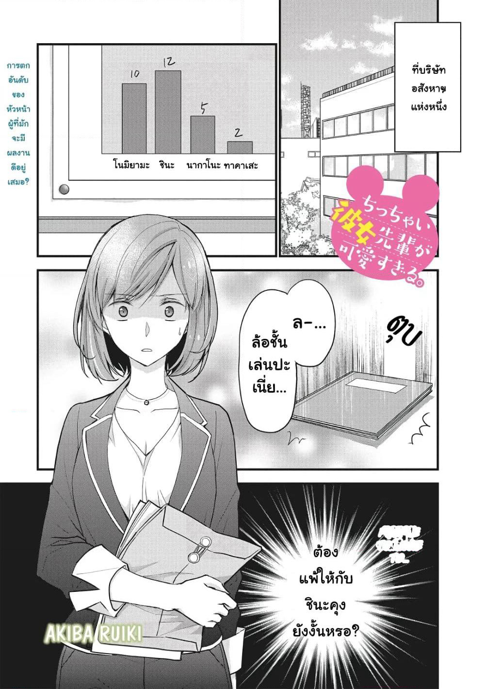 Chicchai Kanojo Senpai ga Kawaisugiru. page 1