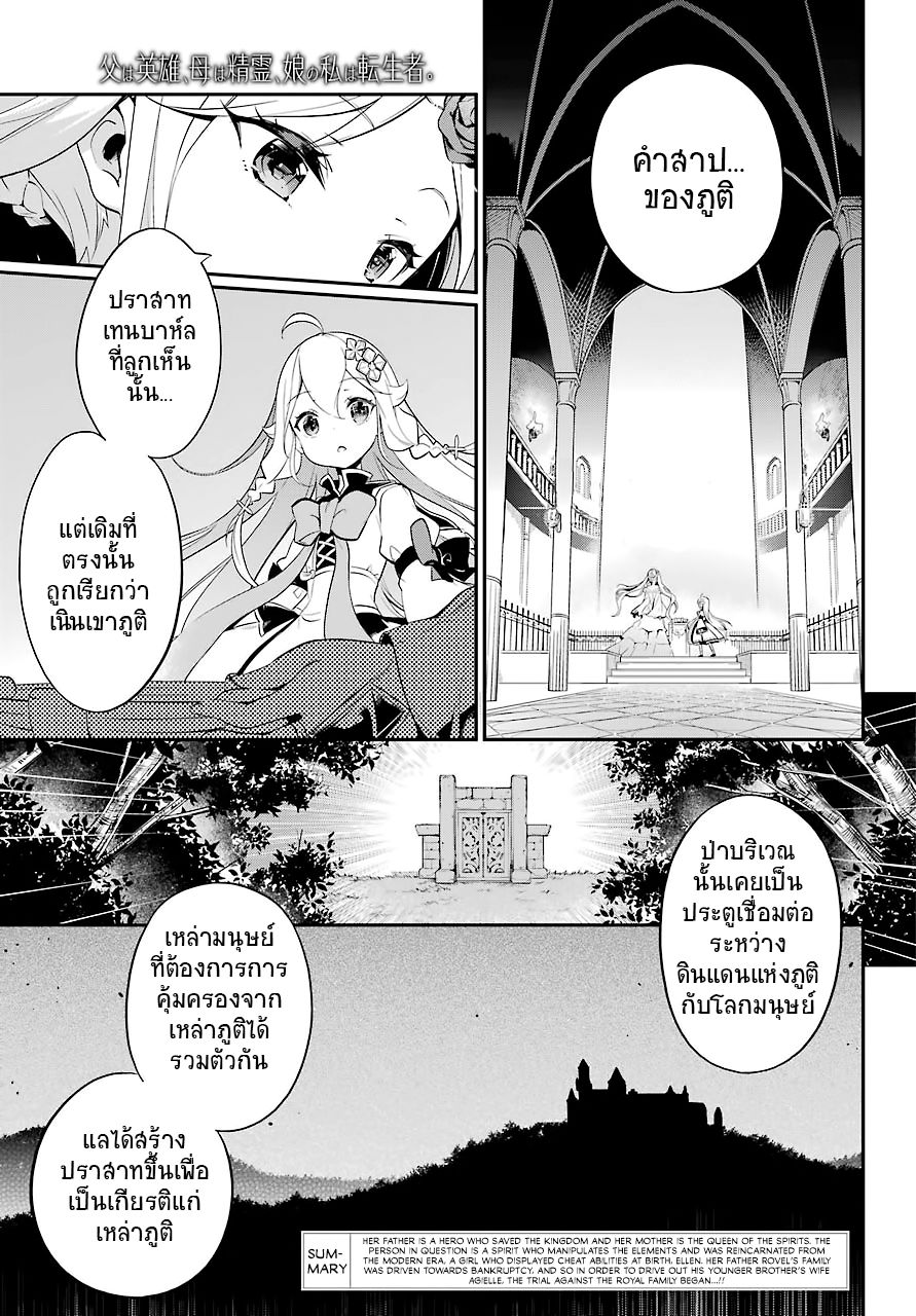 Chichi wa Eiyuu, Haha wa Seirei, Musume no Watashi wa Tenseisha page 2