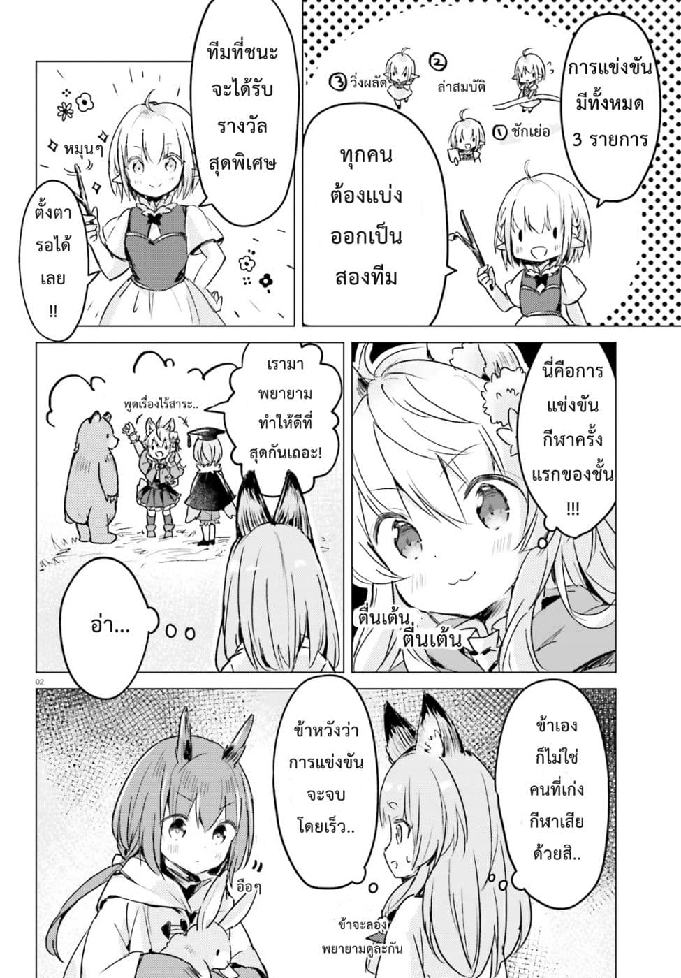 Chiisana Mori no Ookami-chan page 3