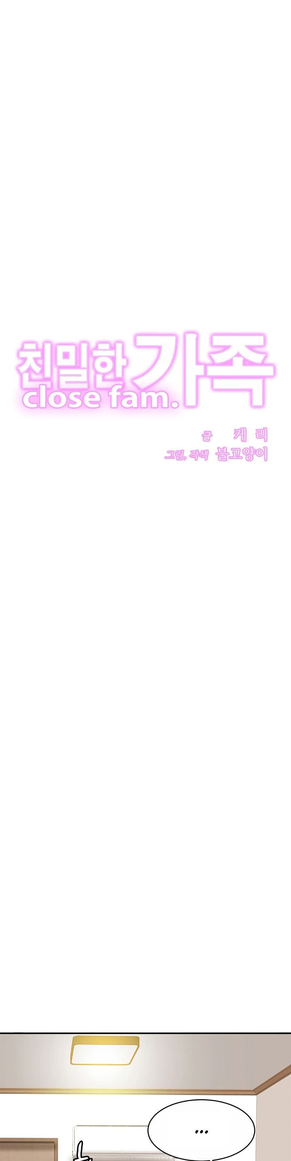 Close Family page 1
