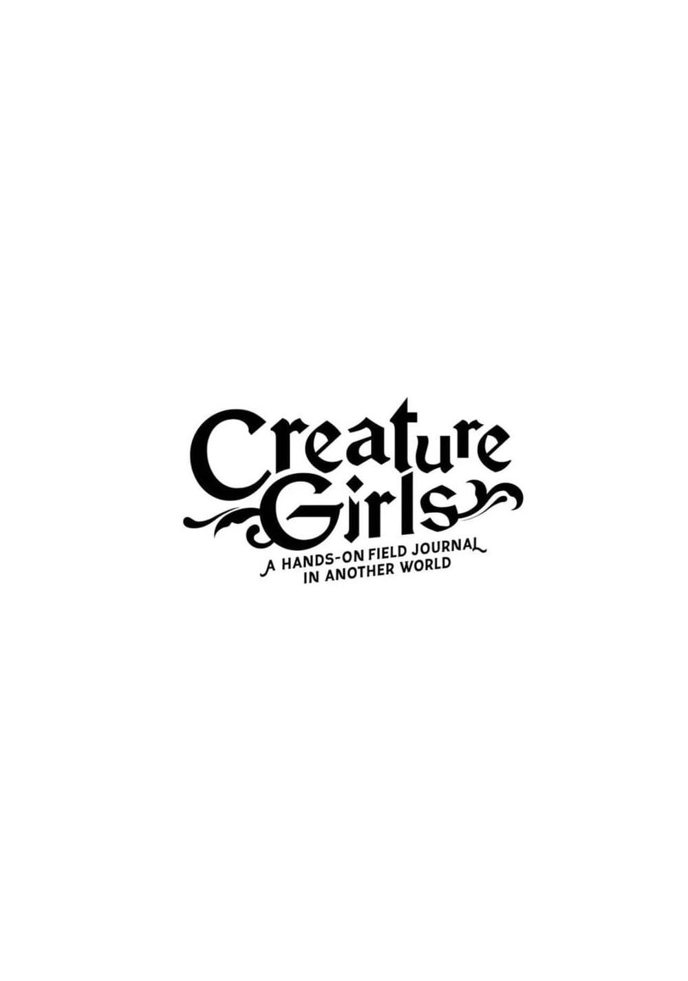 Creature Girls: A Hands-On Field Journal in Another World page 1