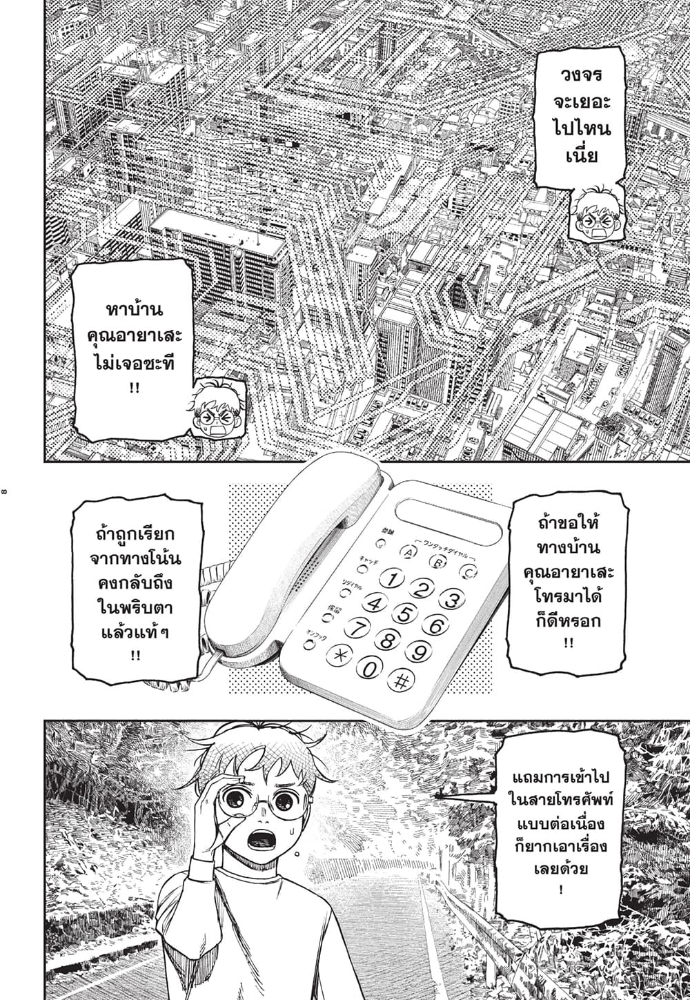 Dandadan page 8