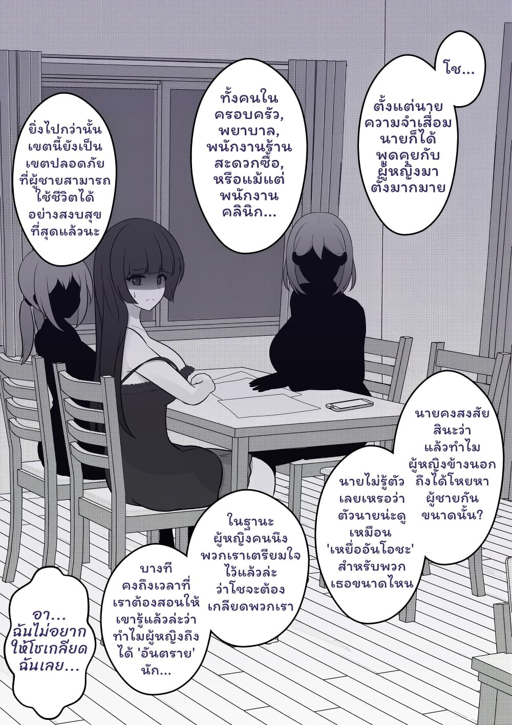 Danjo-hi 1:39 no Heikou Sekai wa Omoi no Hoka Futsuu page 3