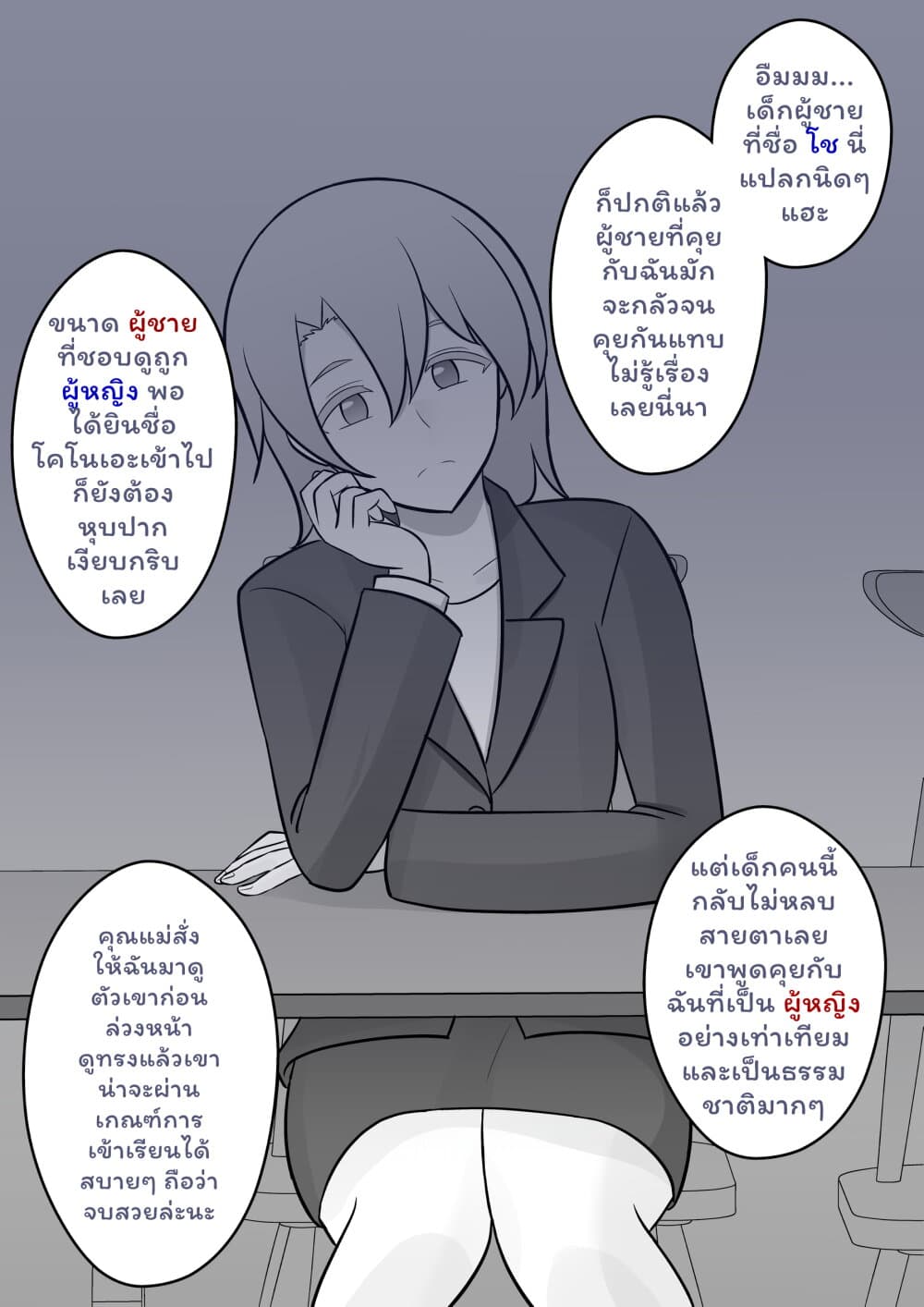 Danjo-hi 1:39 no Heikou Sekai wa Omoi no Hoka Futsuu page 2