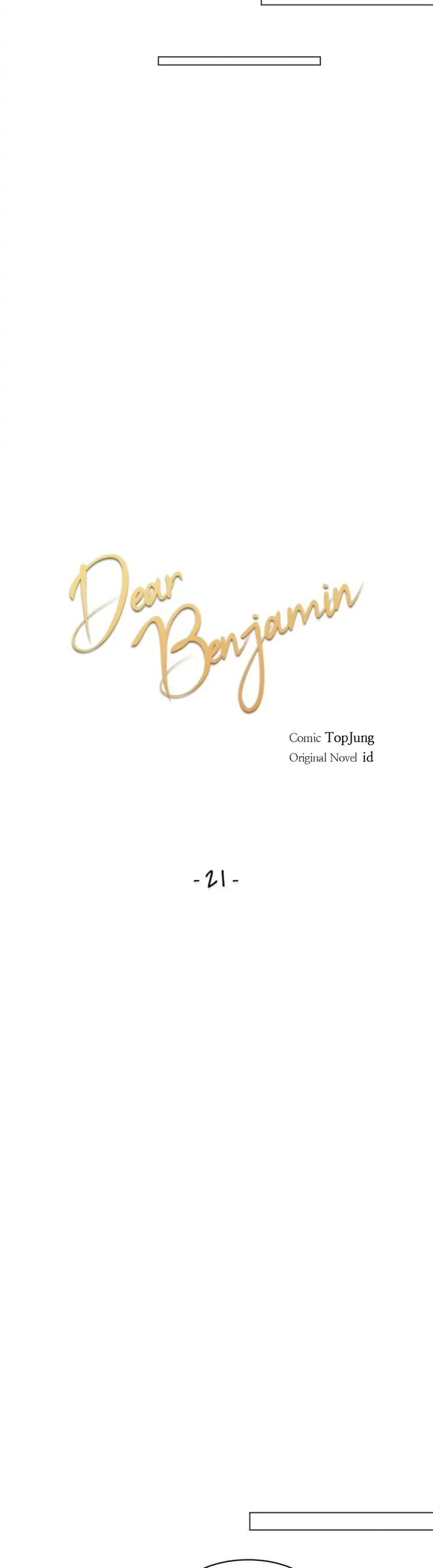 Dear Benjamin page 3