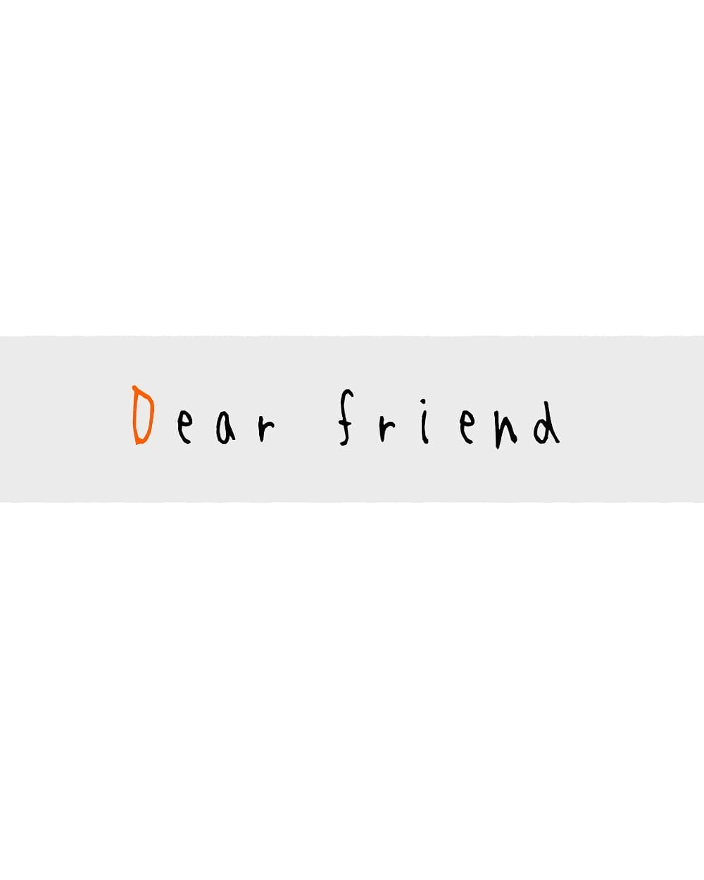 Dear NOMAN page 1