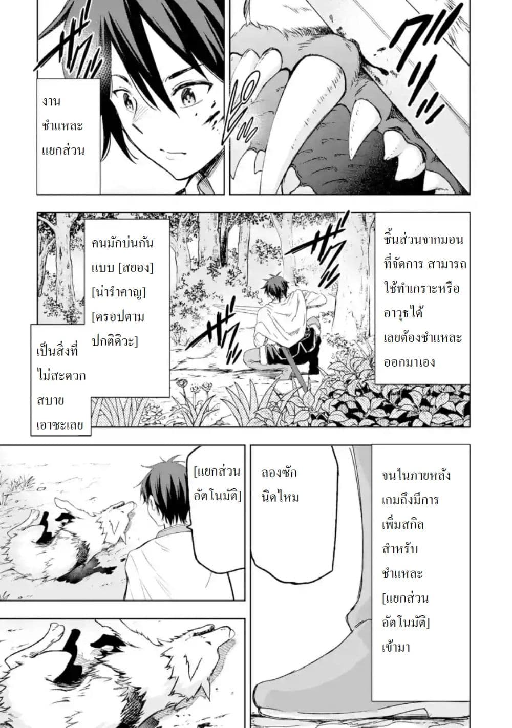Different World Reincarnation as a Sage แกร่งเกมเกิดใหม่ไร้พ่ายไปเลือกปราชญ์ page 3