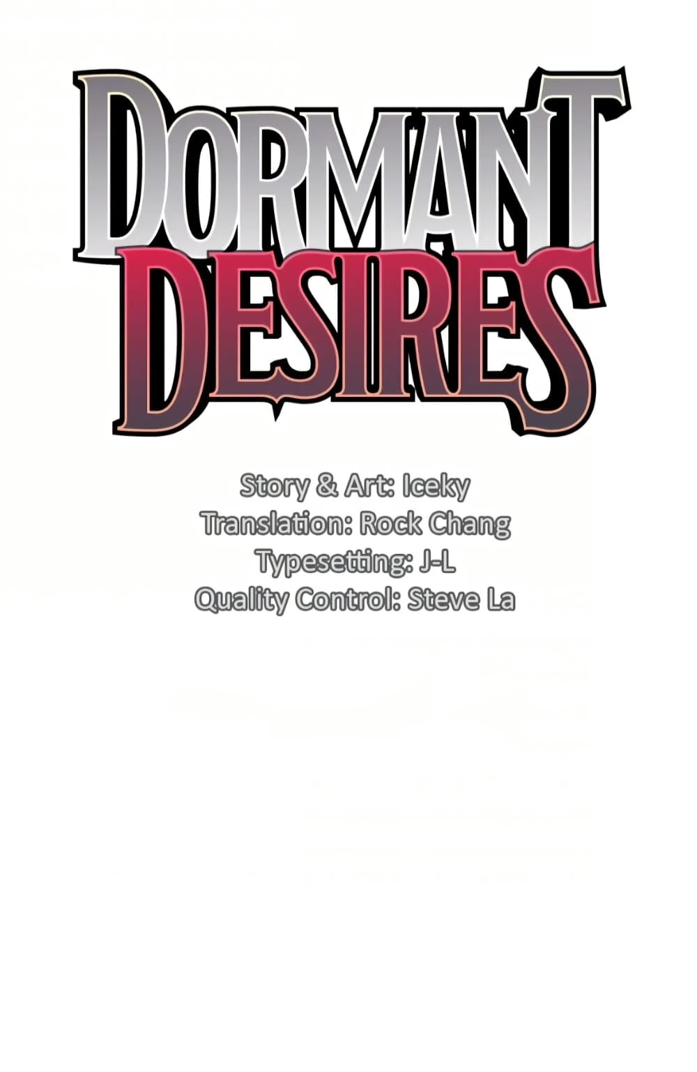 Dormant Desires page 1