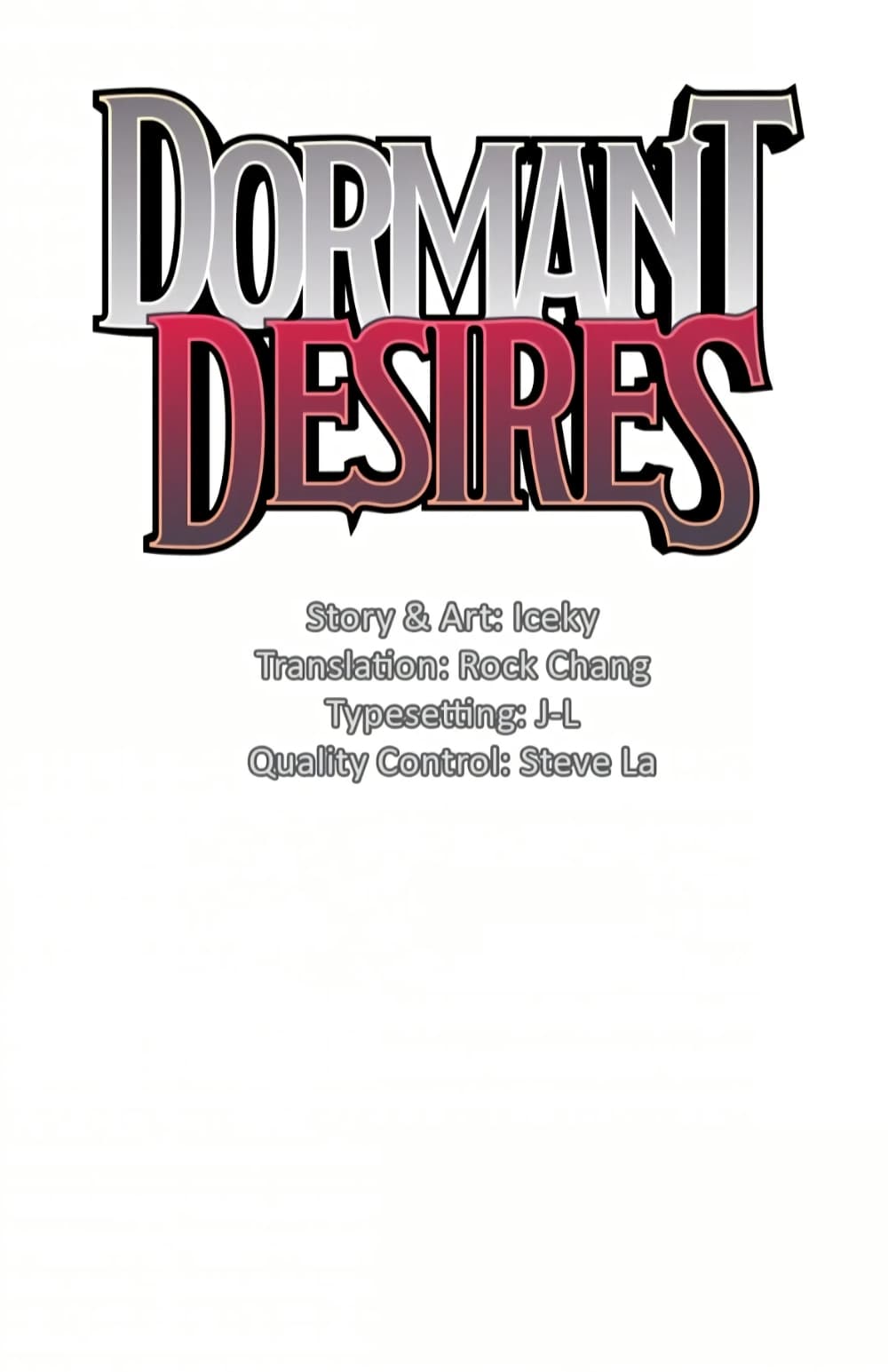 Dormant Desires page 1