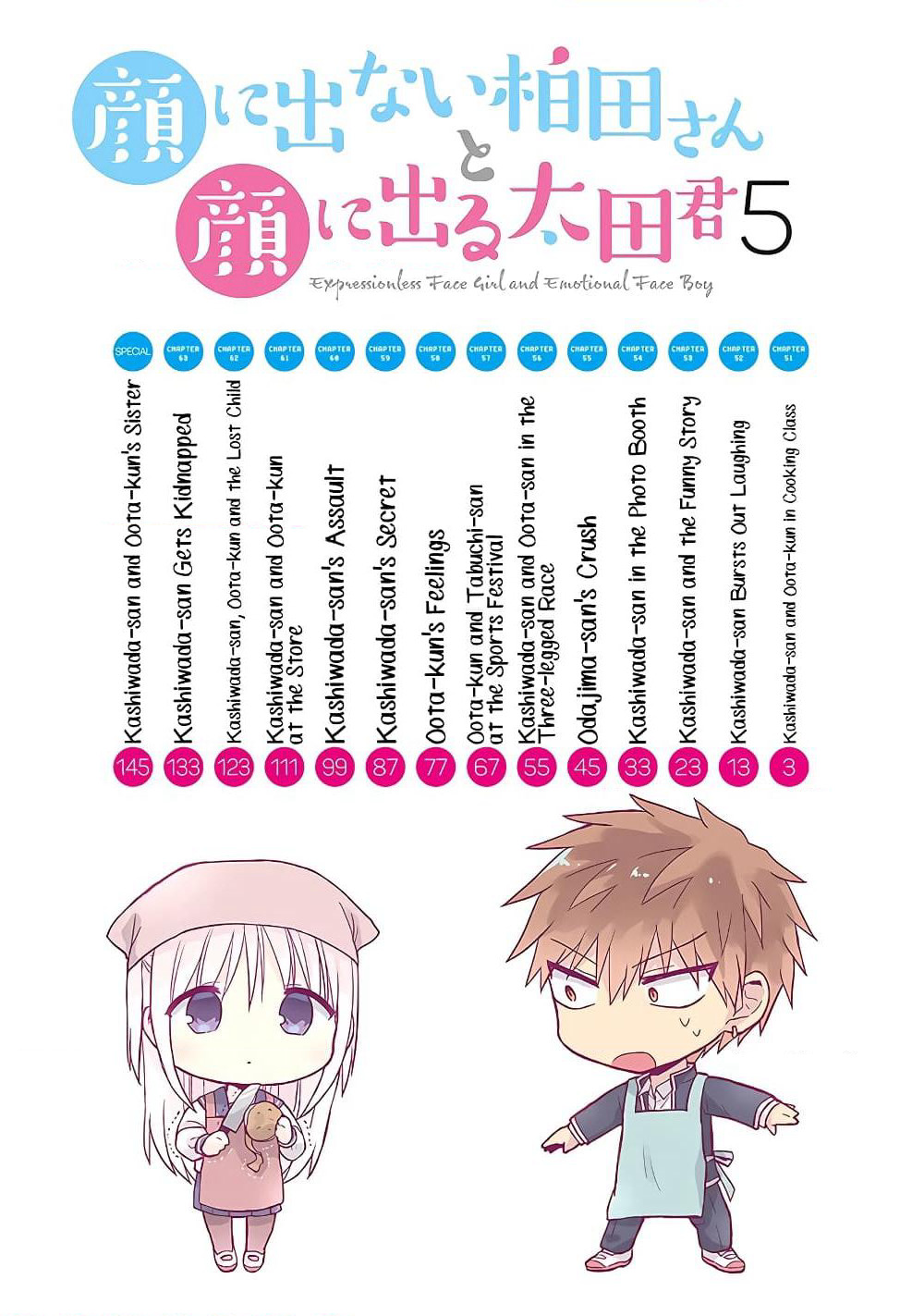 Expressionless Kashiwada-san and Emotional Oota-kun page 3