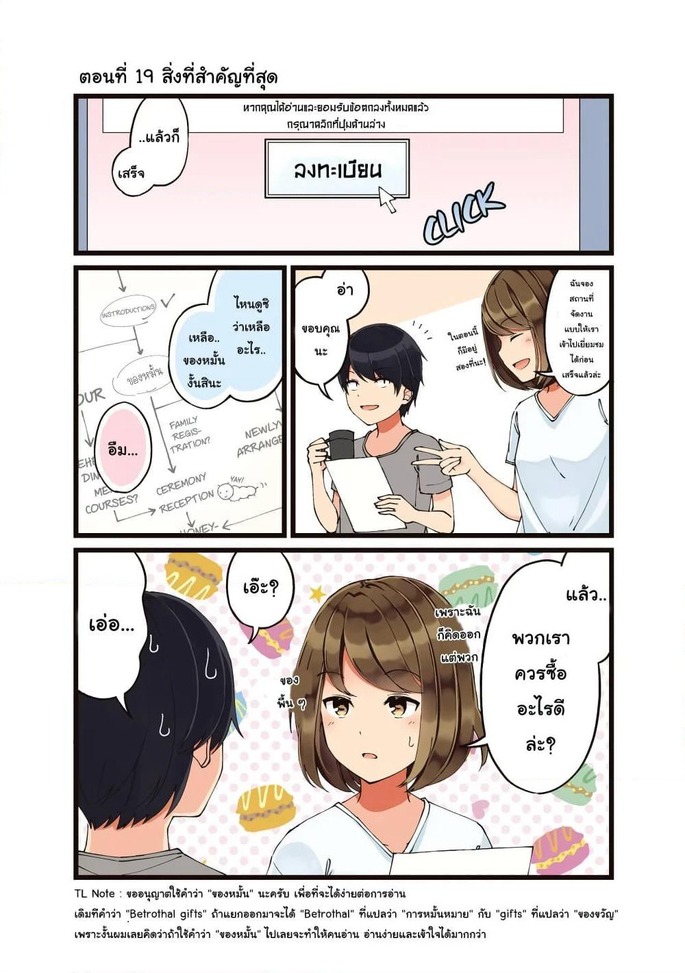 First Comes Love, Then Comes Marriage page 1