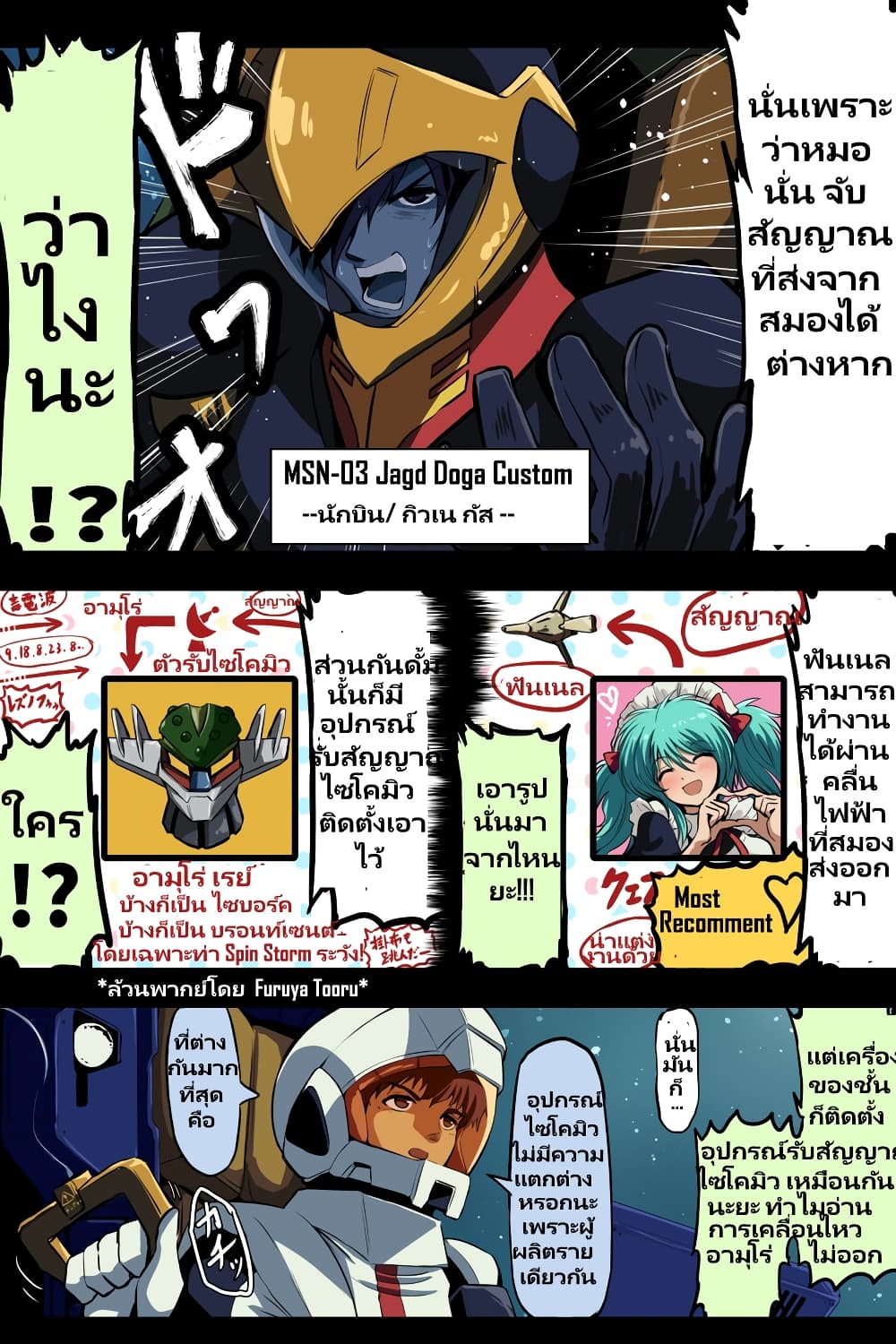 Fuji Takanasu's Gundam Book page 3