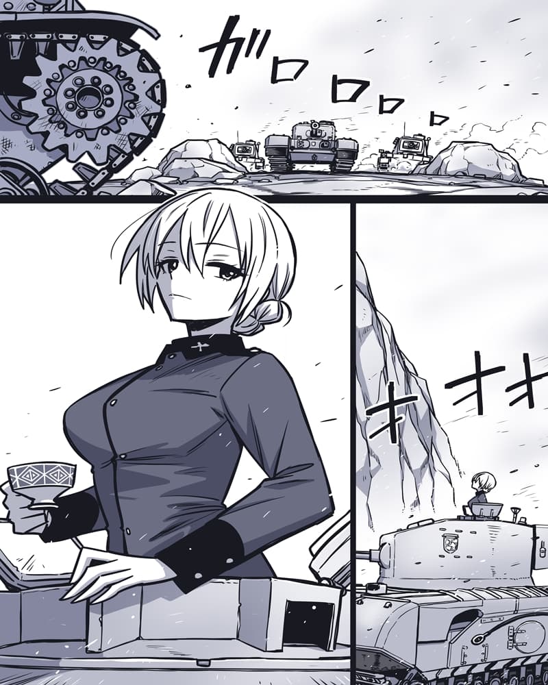 Girls und Panzer - Rabbit Sunrise page 9