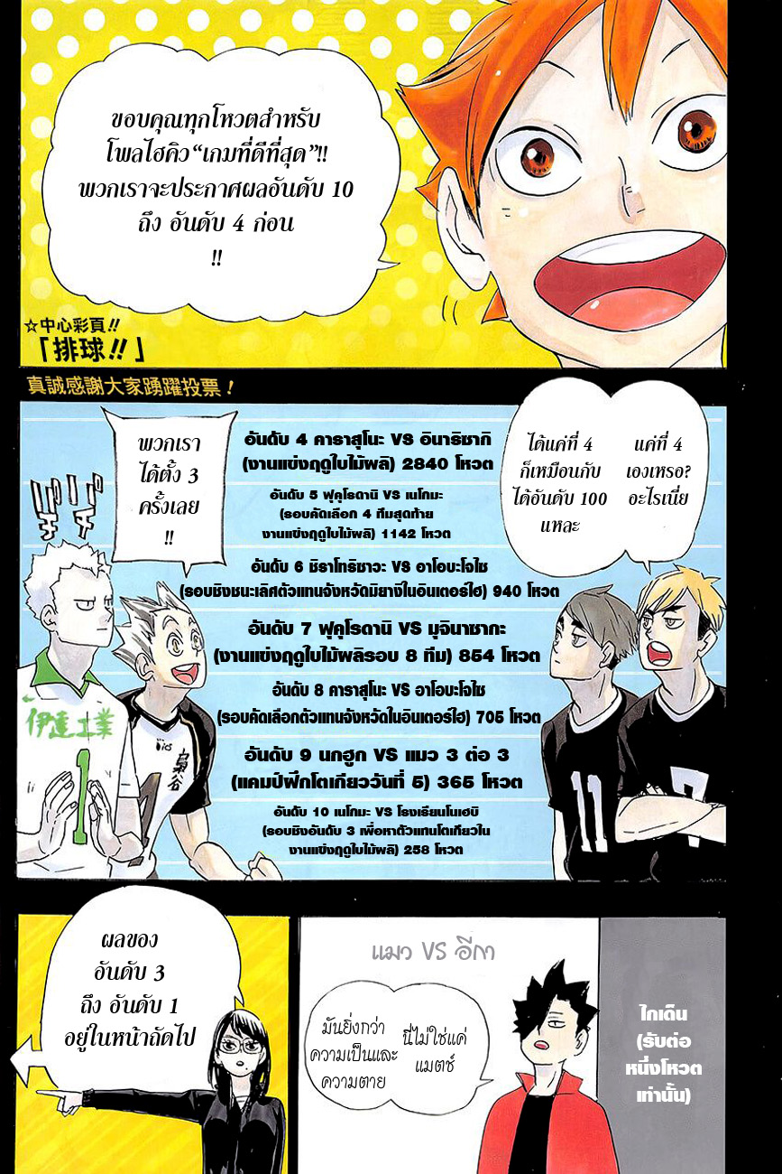 Haikyuu!! page 1
