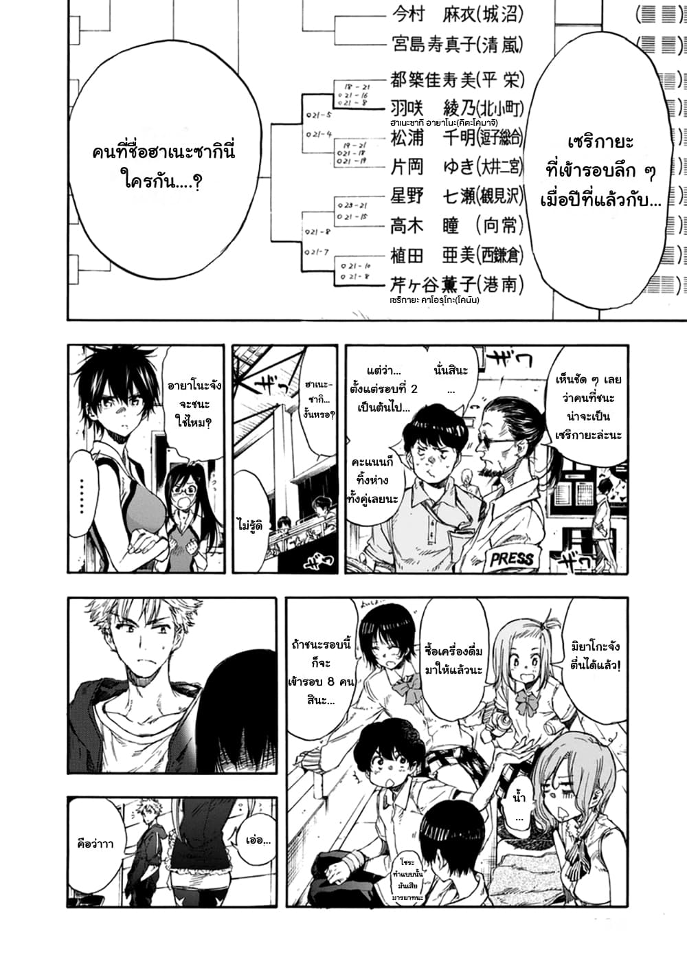 Hanebado! - แบดมินตันของฮาเนะซากิ อายาโนะ page 2