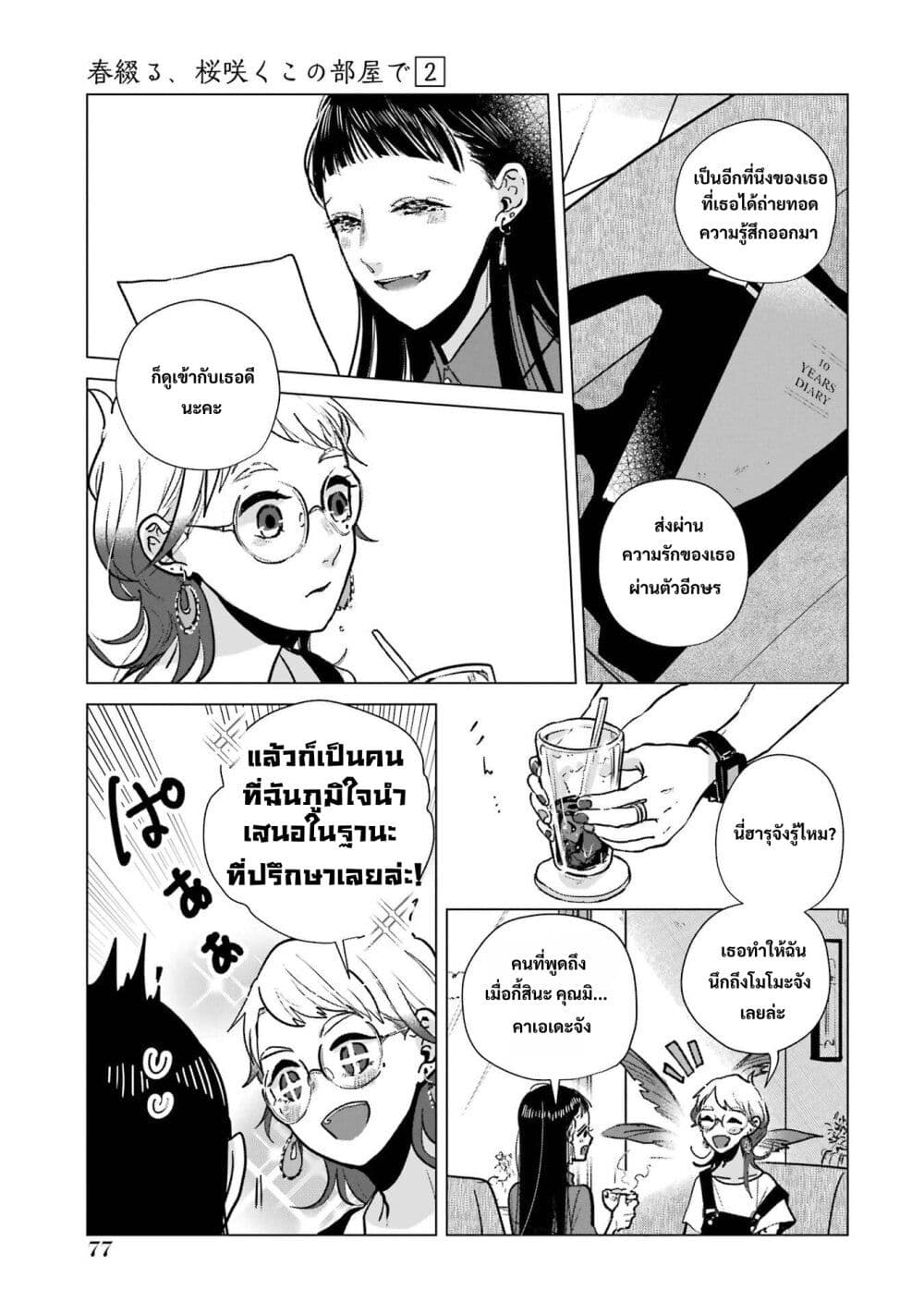 Haru Tsuzuru, Sakura Saku Kono Heya de page 9