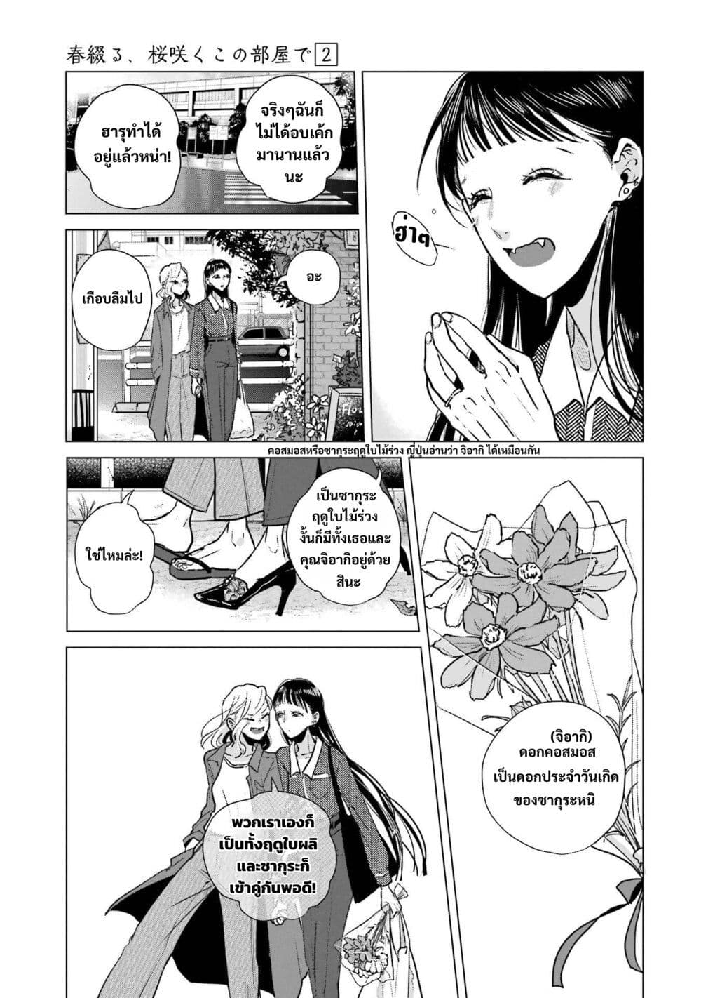 Haru Tsuzuru, Sakura Saku Kono Heya de page 13