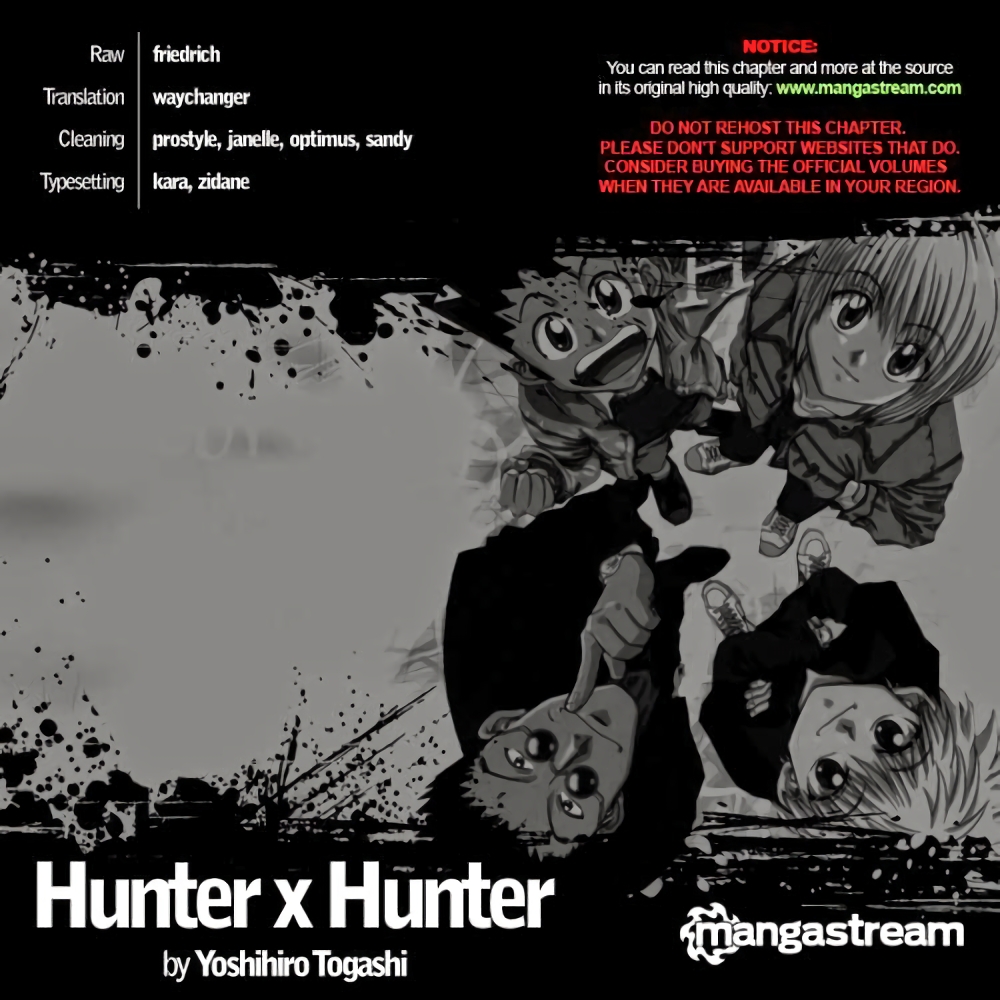 Hunter X Hunter page 1