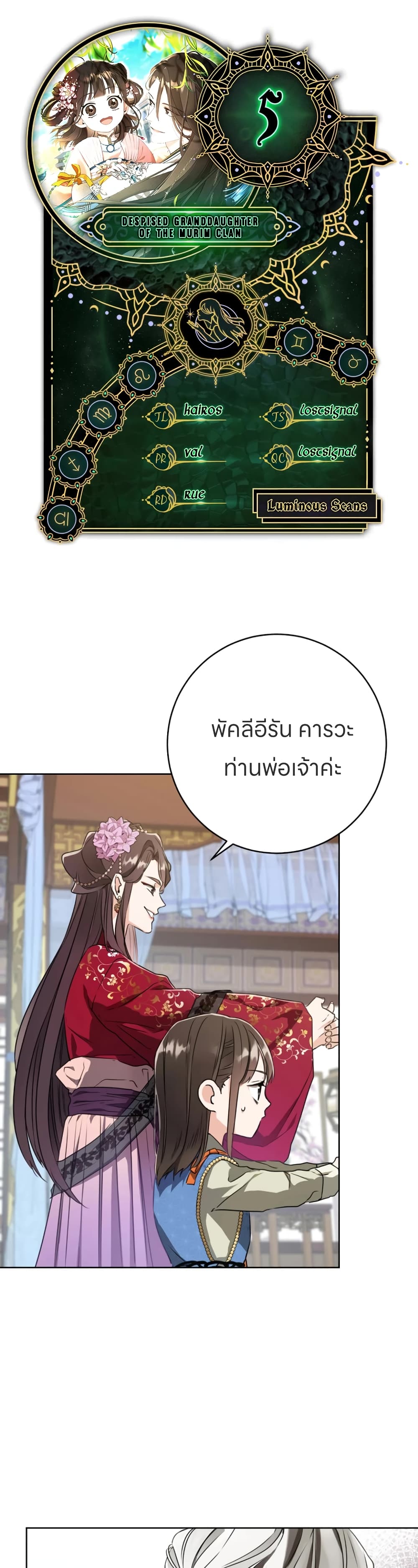 I Became the Despised Granddaughter of the Powerful Martial Arts Family page 1