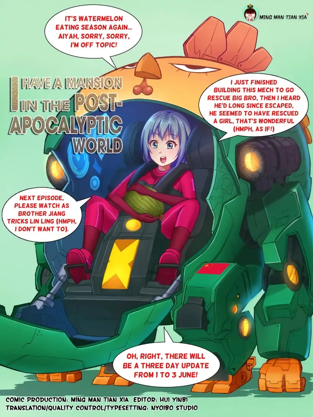 I Have a Mansion In The Post-Apocalyptic World page 1