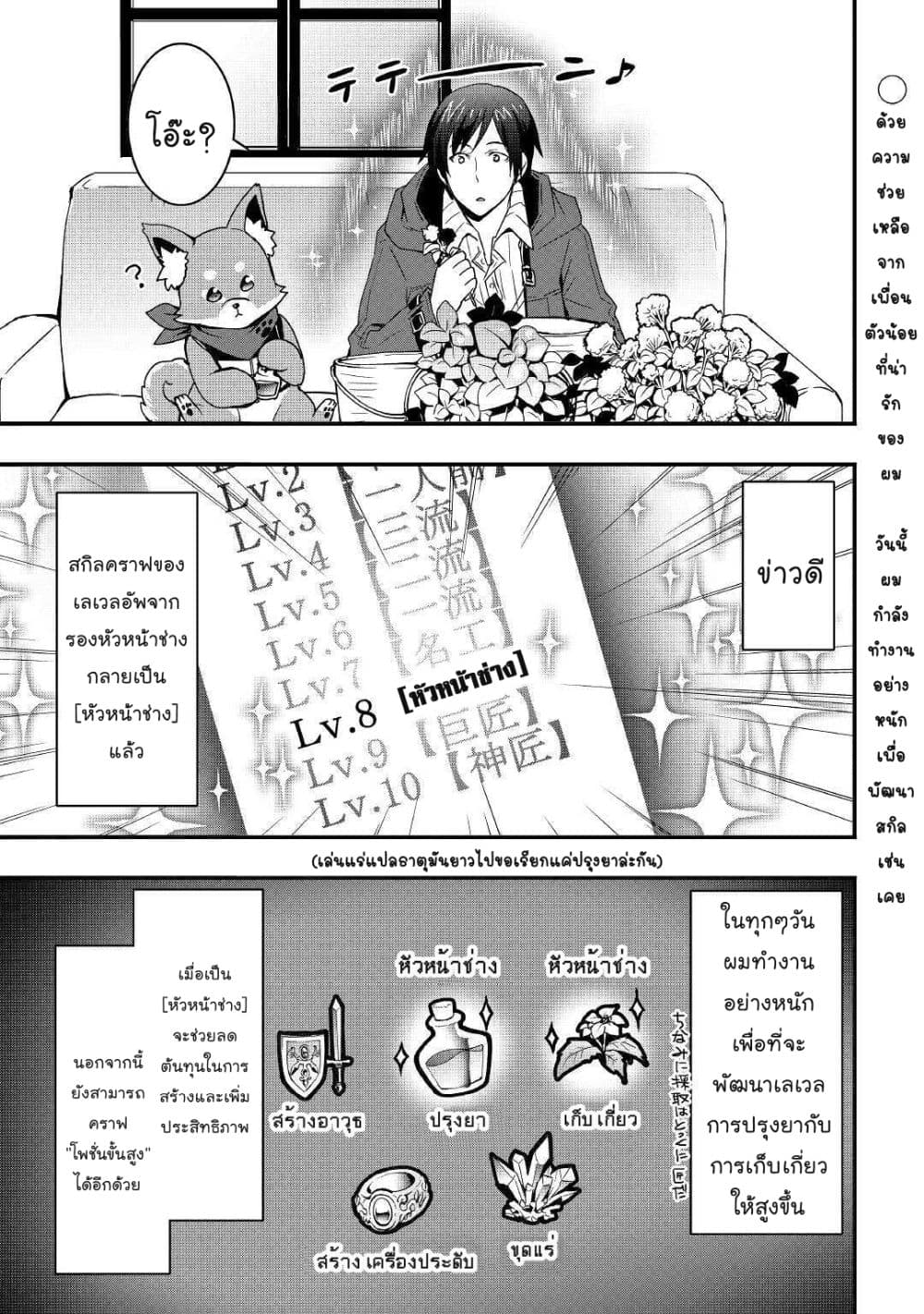 I will Live Freely in Another World with Equipment Manufacturing Cheat page 1