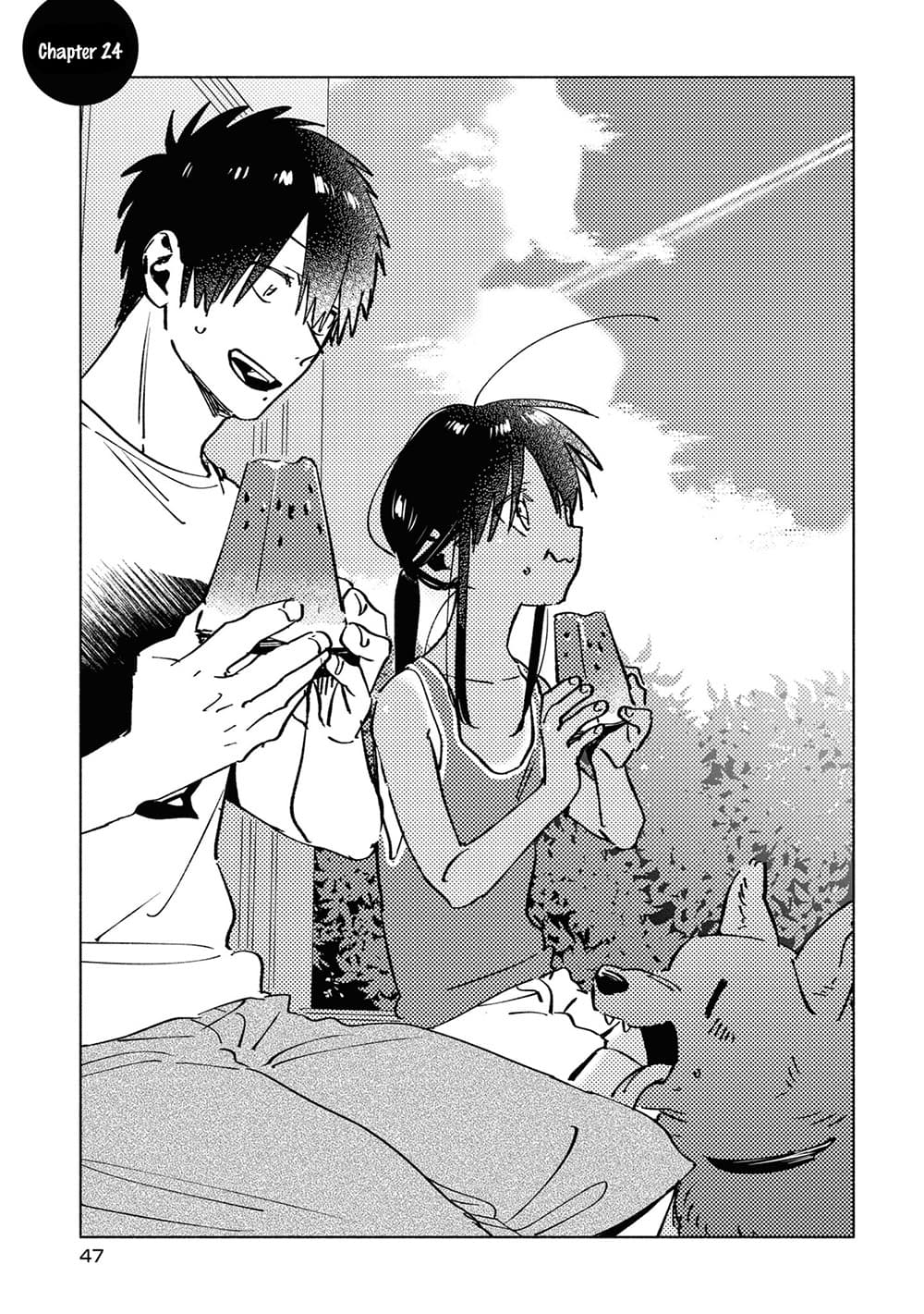 Inaka ni Kaeru to Yakeni Natsuita Kasshoku Ponytail Shota ga Iru page 1