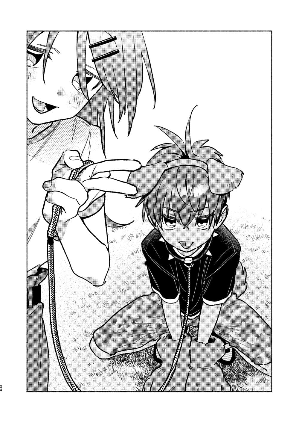 Inaka ni Kaeru to Yakeni Natsuita Kasshoku Ponytail Shota ga Iru page 23