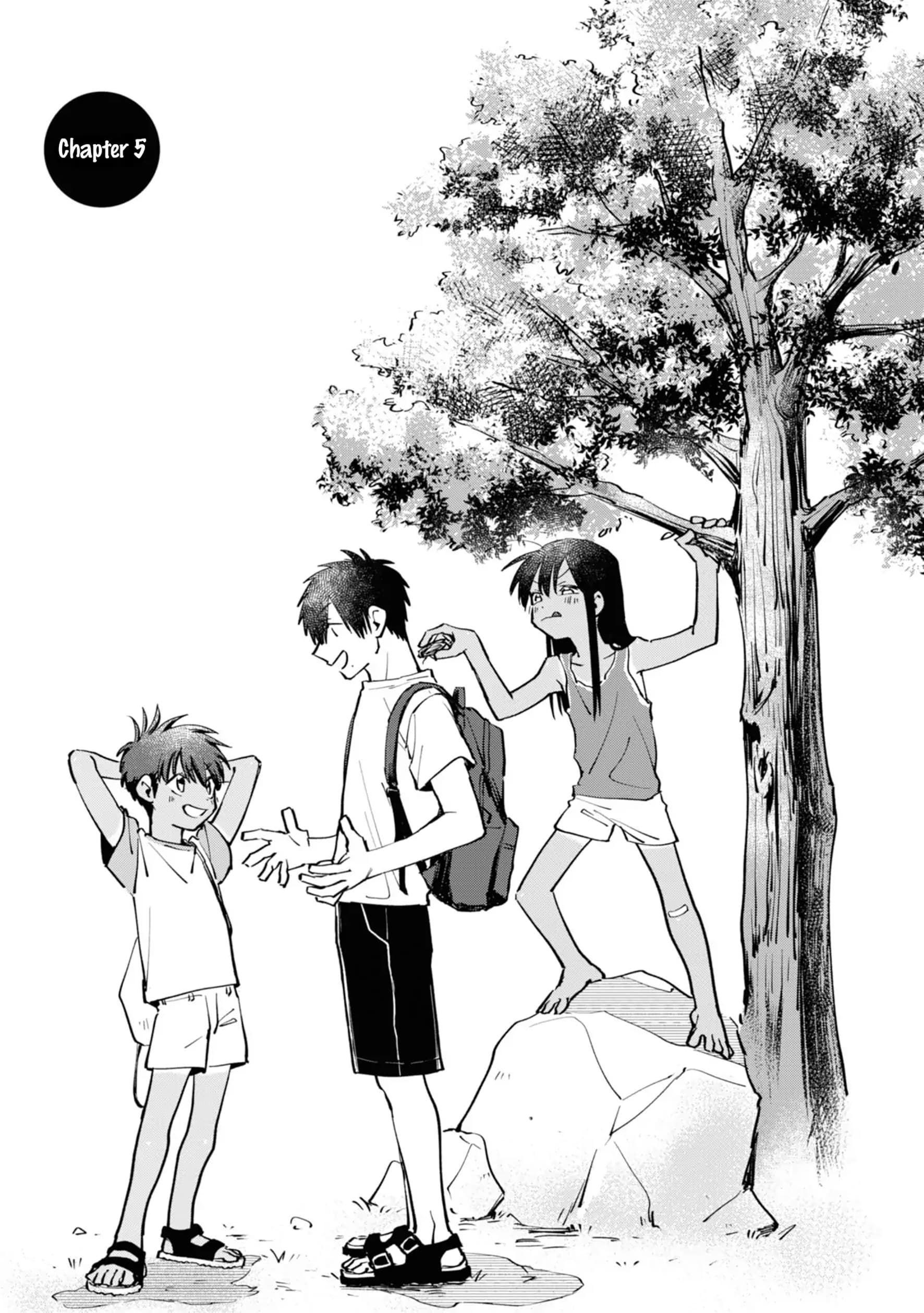 Inaka ni Kaeru to Yakeni Natsuita Kasshoku Ponytail Shota ga Iru page 1