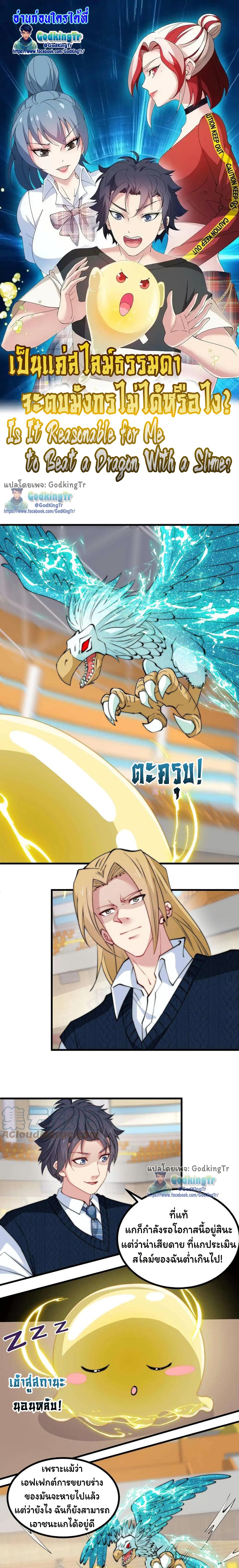Is It Reasonable for Me to Beat a Dragon With a Slime? page 1