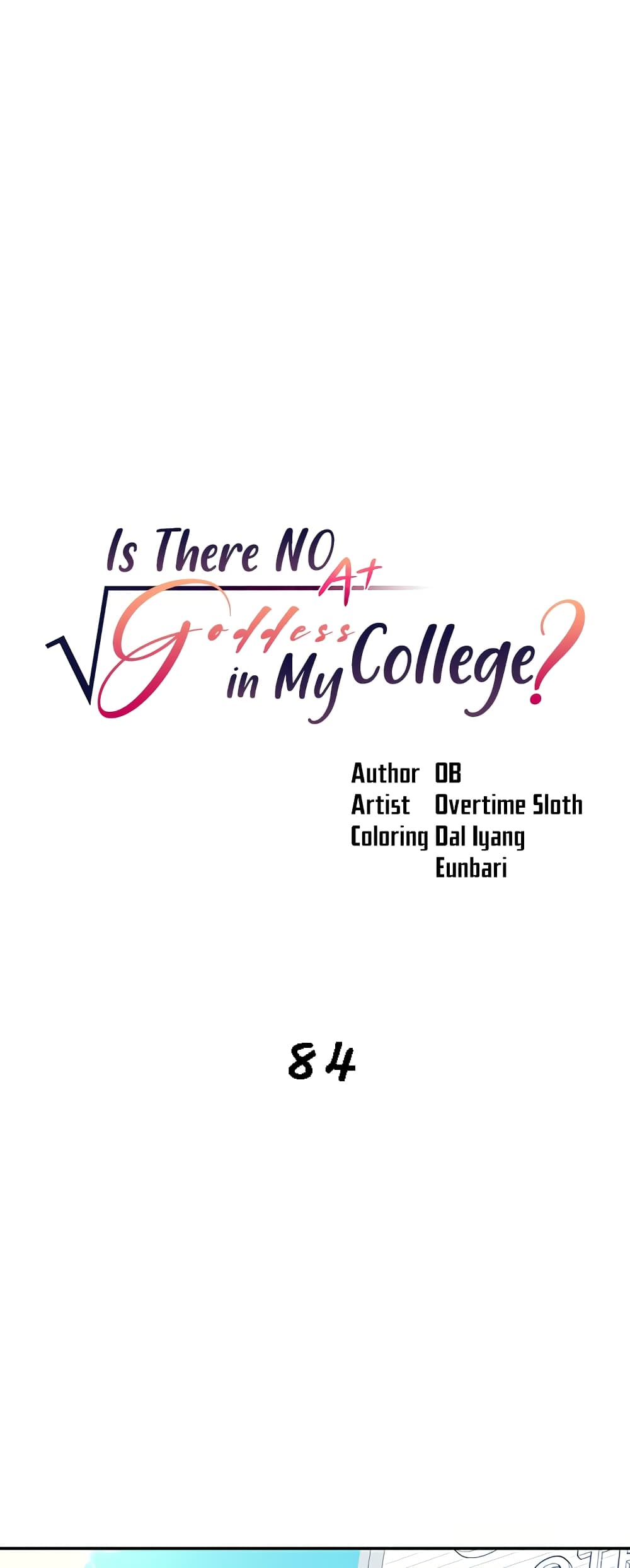 Is There No Goddess in My College? page 9