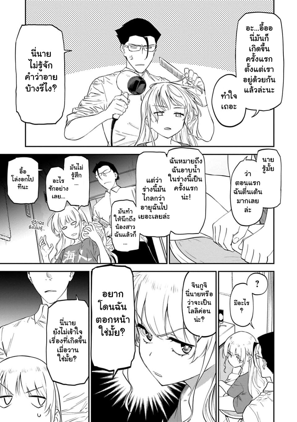 Isekai Bishoujo Juniku Ojisan to ต่างโลกกับคุณลุงในร่างโลลิ page 9