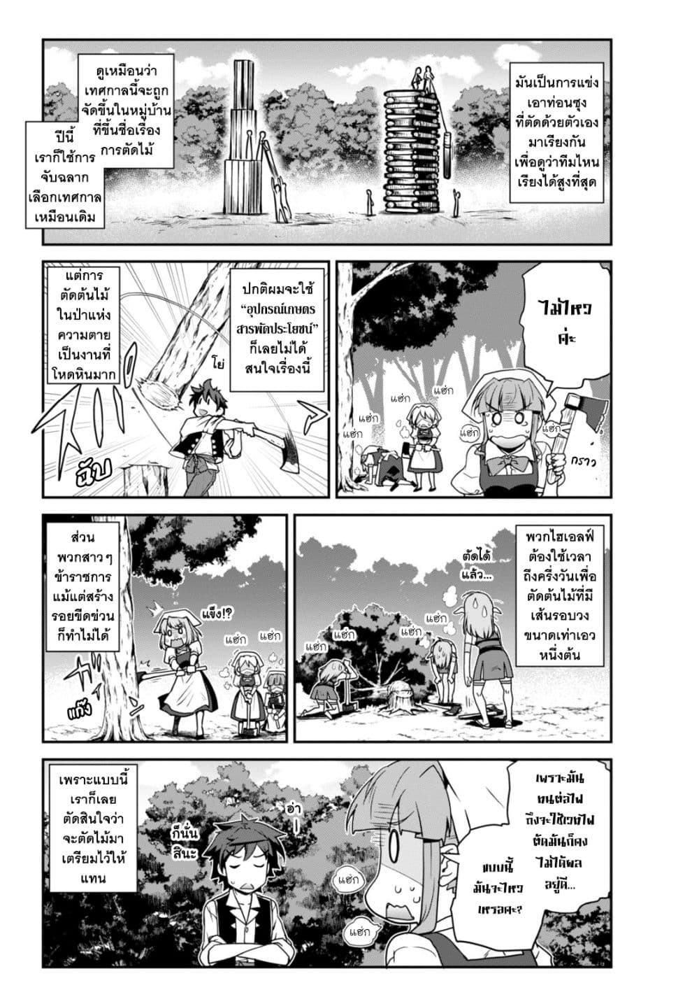Isekai Nonbiri Nouka page 4