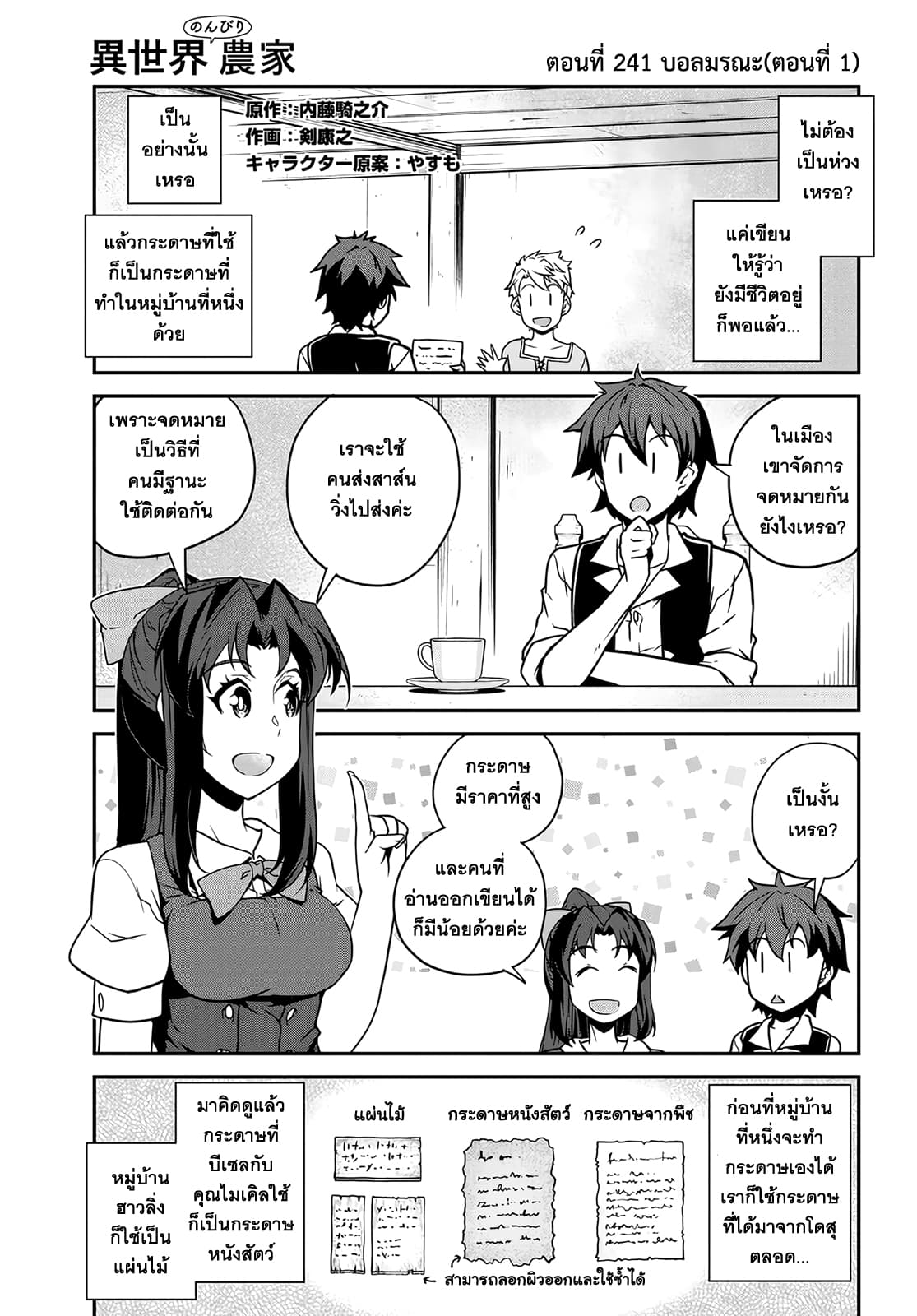 Isekai Nonbiri Nouka page 1