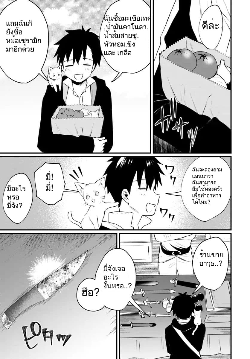 Kami Neko Mii-chan to Neko Youhin Shoukanshi no Isekai Funtouki page 3