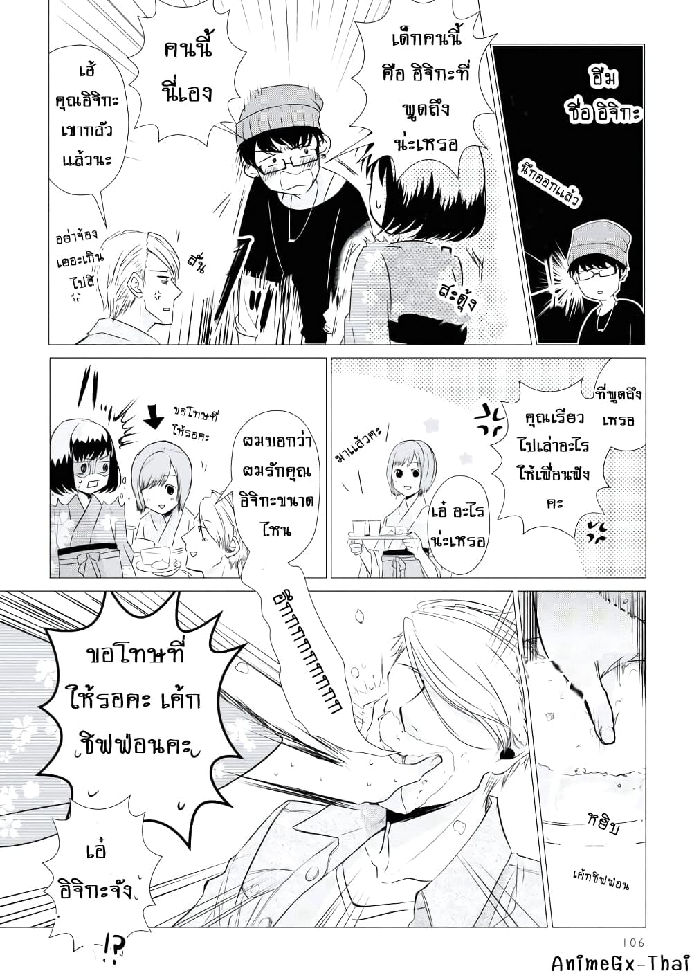 Koi to Yobu ni wa Kimochi Warui page 8