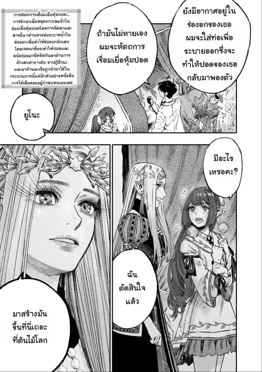 Koudo ni Hattatsu Shita Igaku wa Mahou to Kubetsu ga Tsukanai page 36
