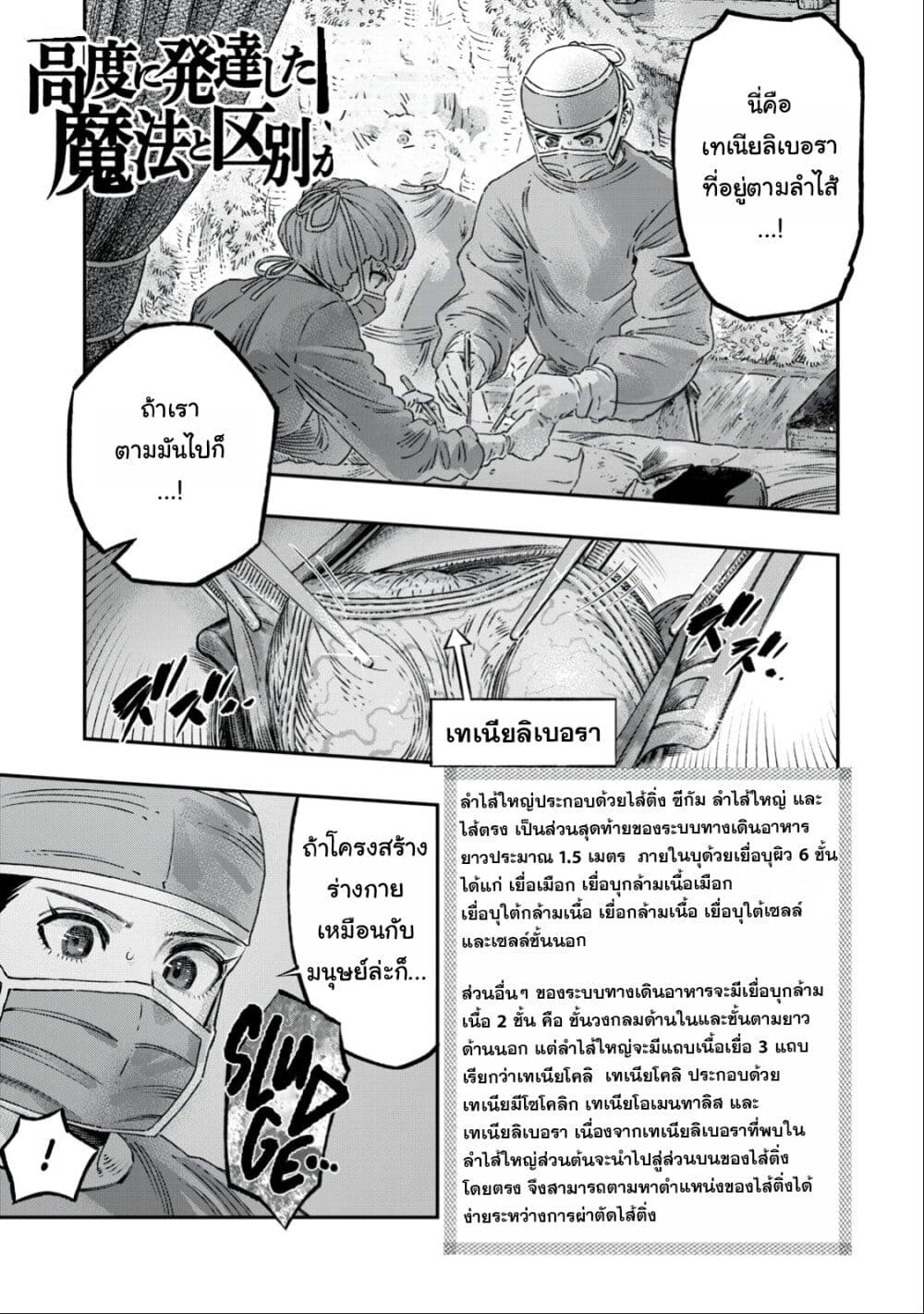 Koudo ni Hattatsu Shita Igaku wa Mahou to Kubetsu ga Tsukanai page 2