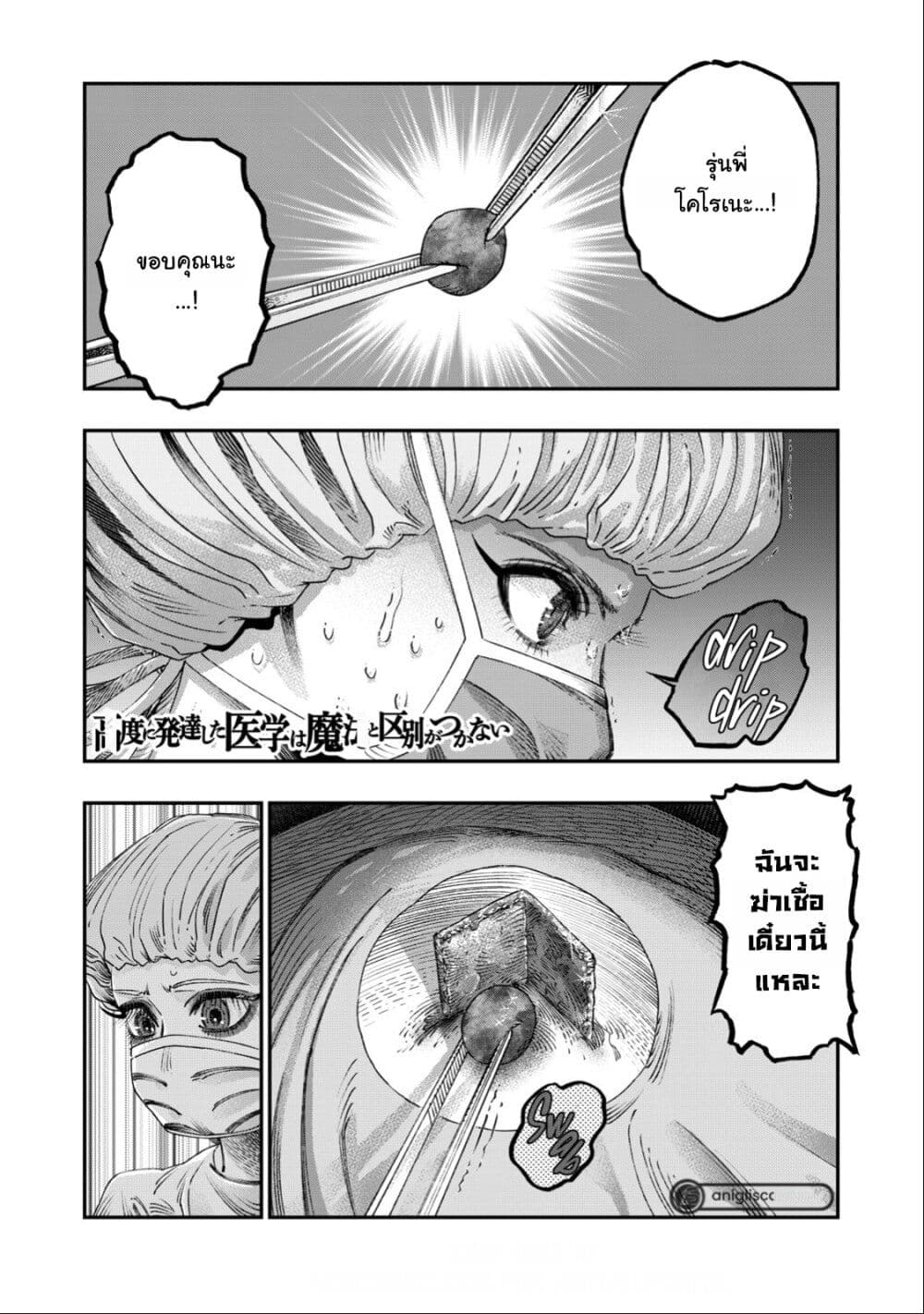 Koudo ni Hattatsu Shita Igaku wa Mahou to Kubetsu ga Tsukanai page 2