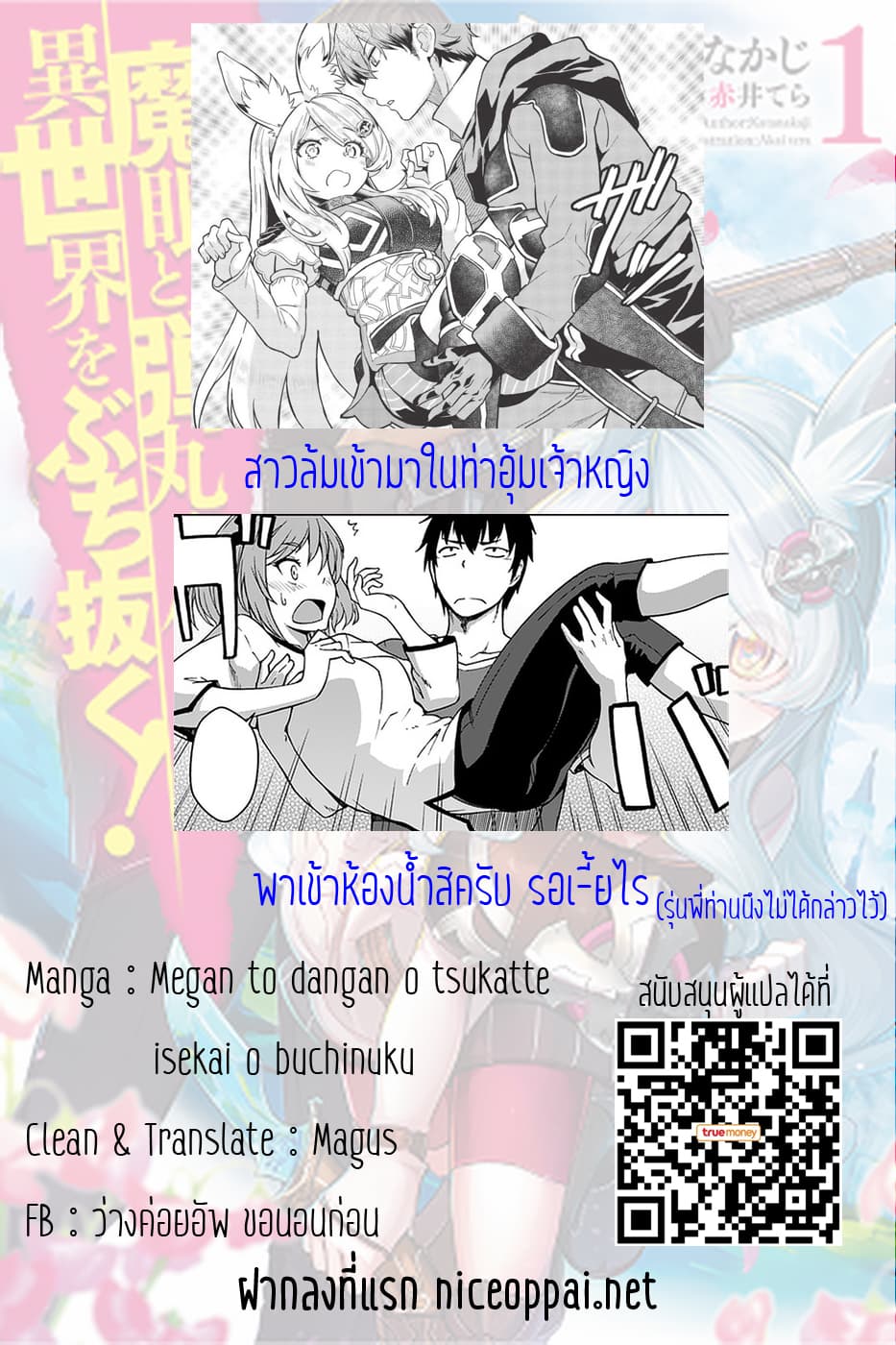 Magan to Dangan o Tsukatte Isekai o Buchinuku! page 17